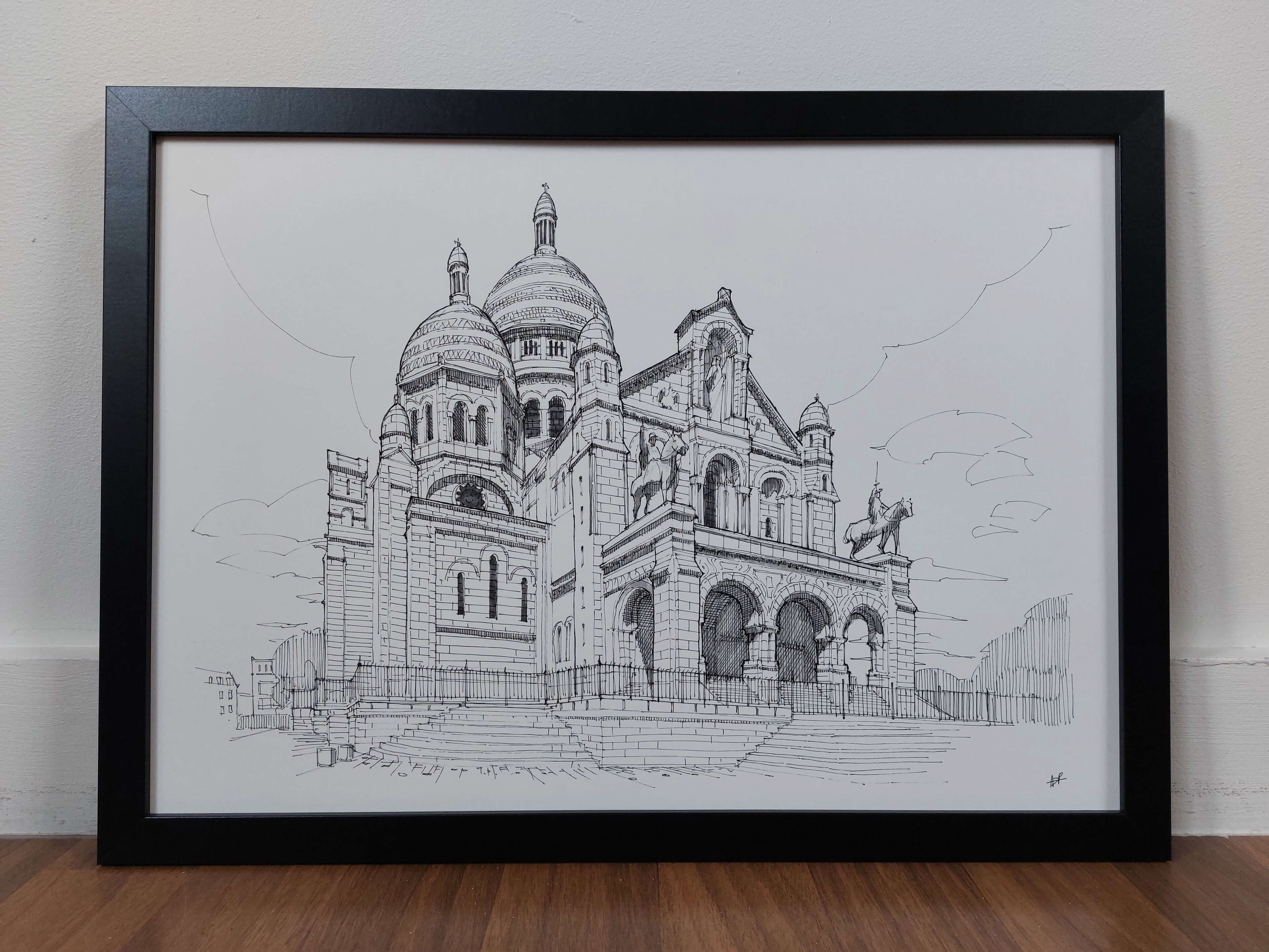 Sacré-Cœur Basilica (42x29,7 cm)
