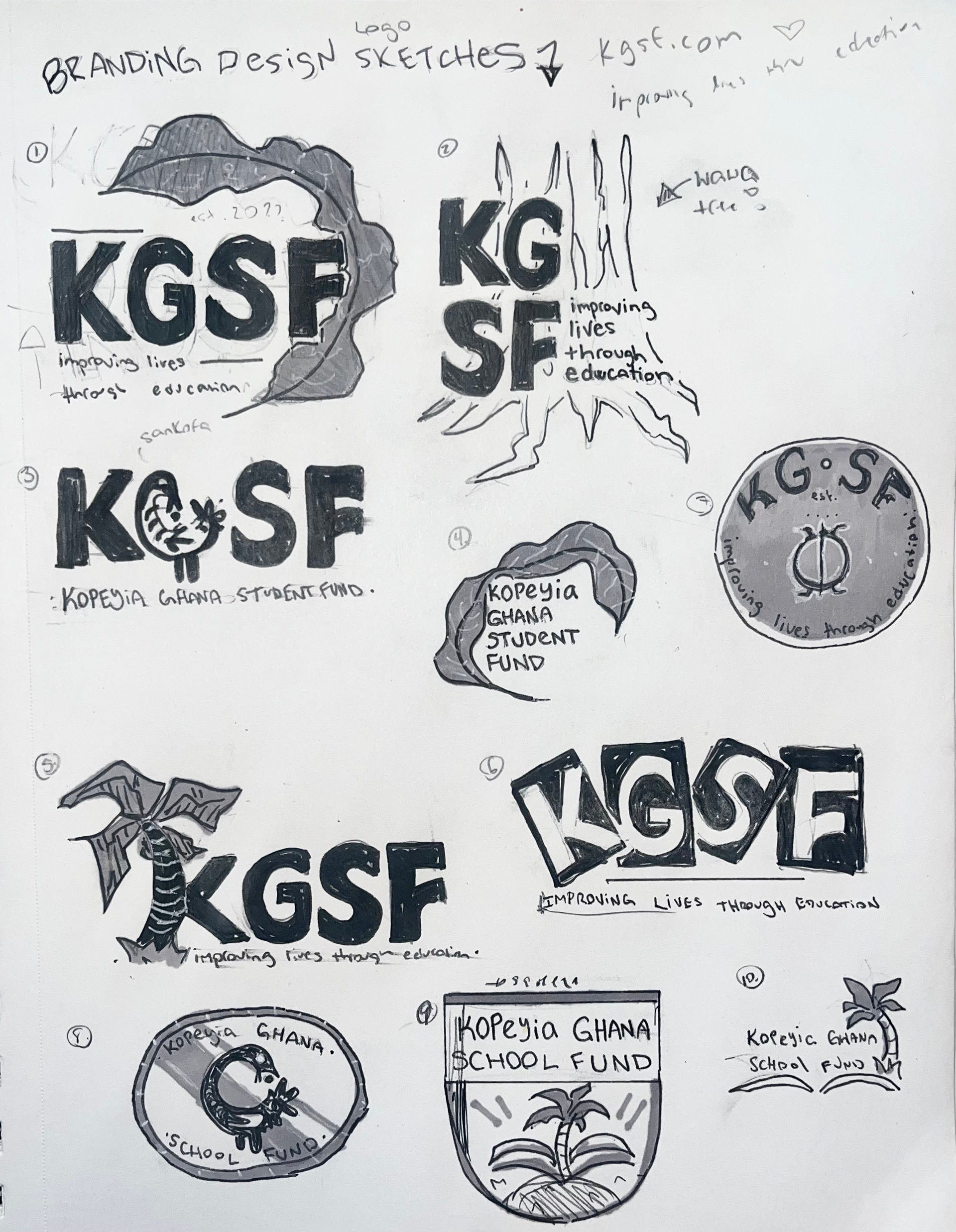 initial logo illustrations