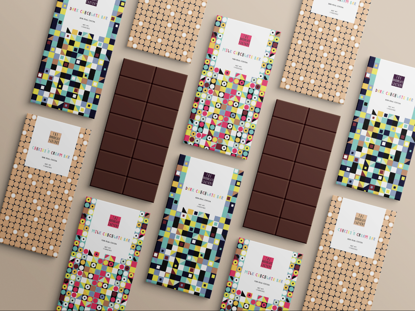 Chocolate Candy Bar Design