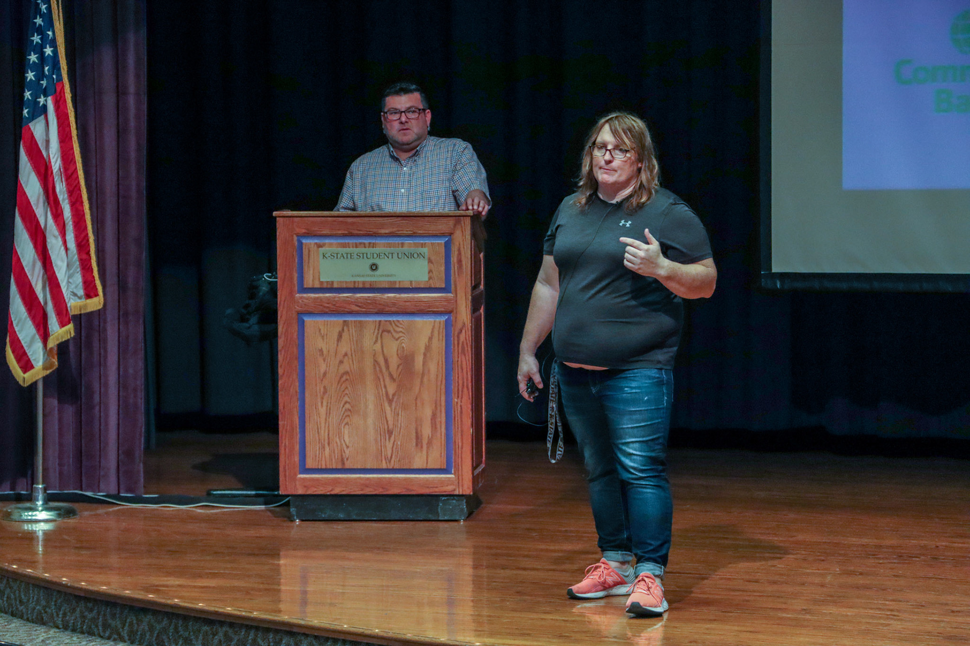 The Kansas State LGBT Resource Center sponsored the first in-person Kansas LGBTQ+ Leadership Conference since the start of the COVID-19 pandemic on April 22, 2022.