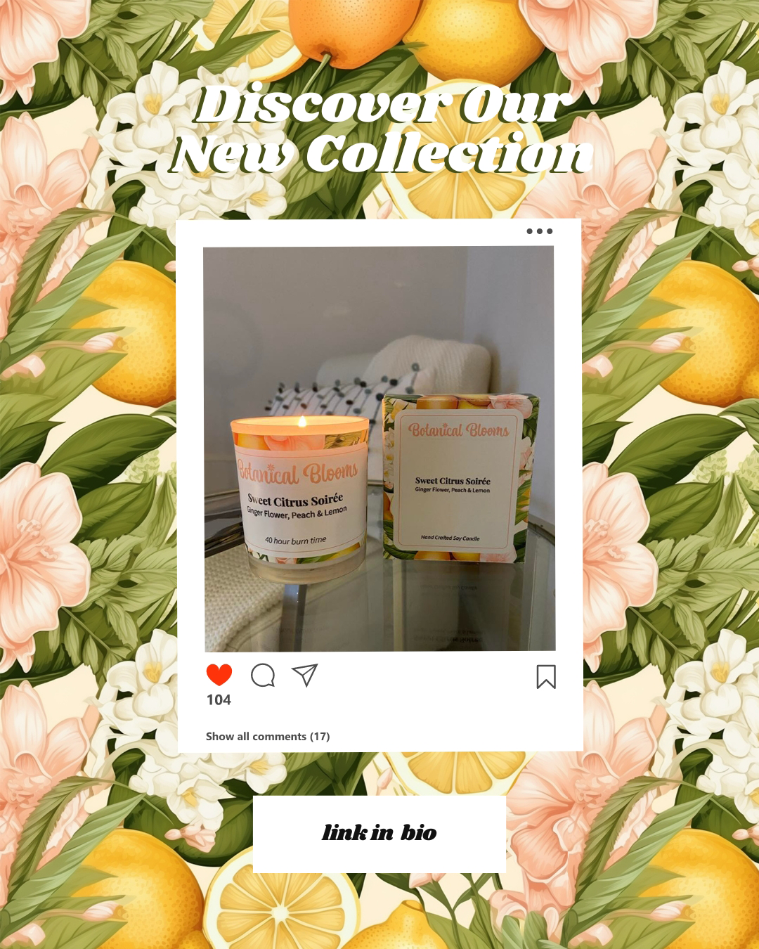 Sweet citrus soiree Instagram Ad