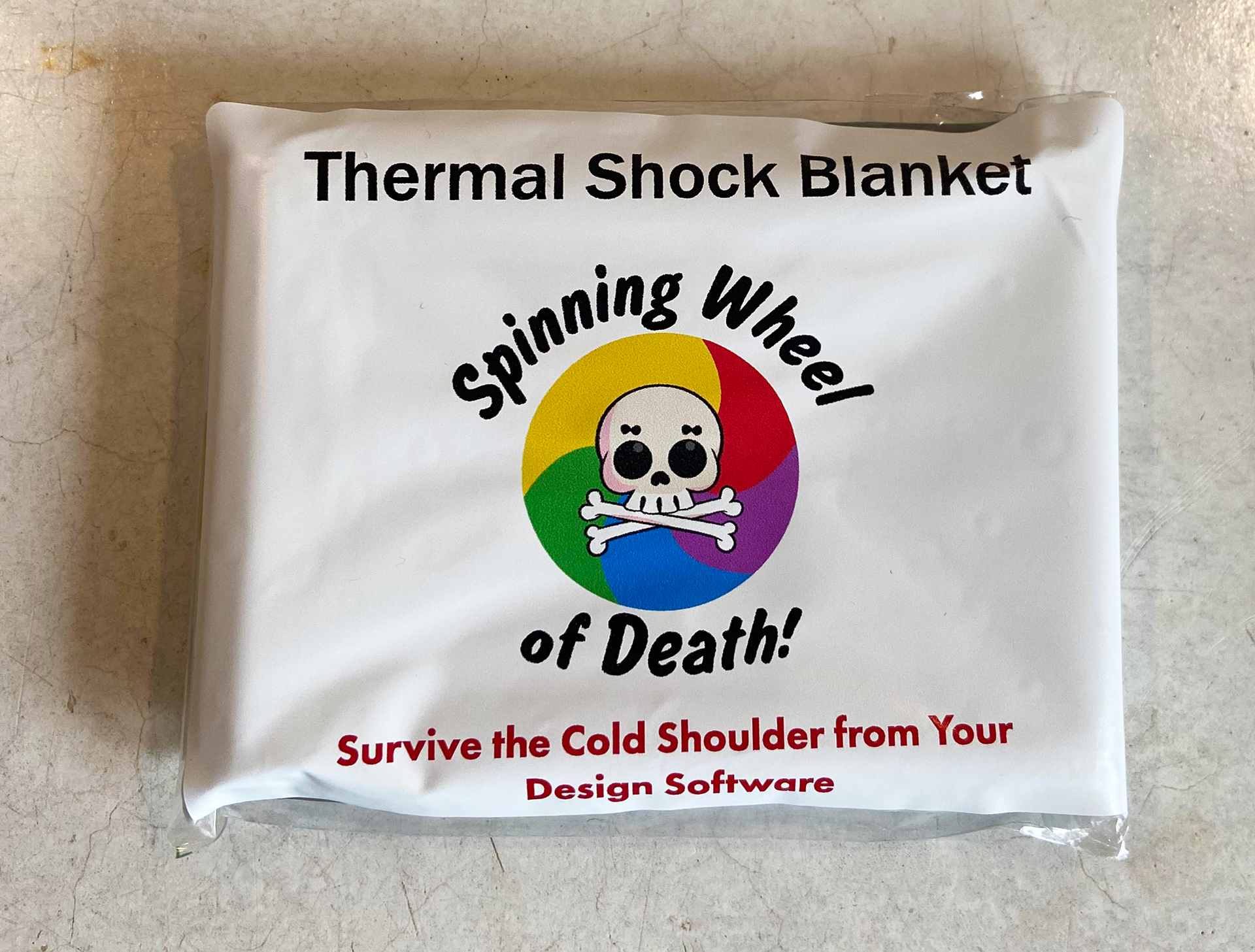 Thermal shock blanket