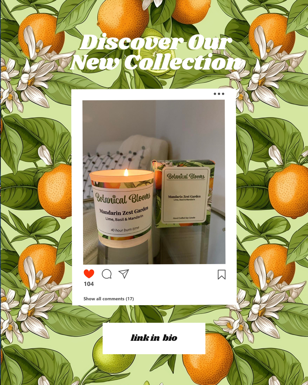 Mandarin zest garden Instagram Ad
