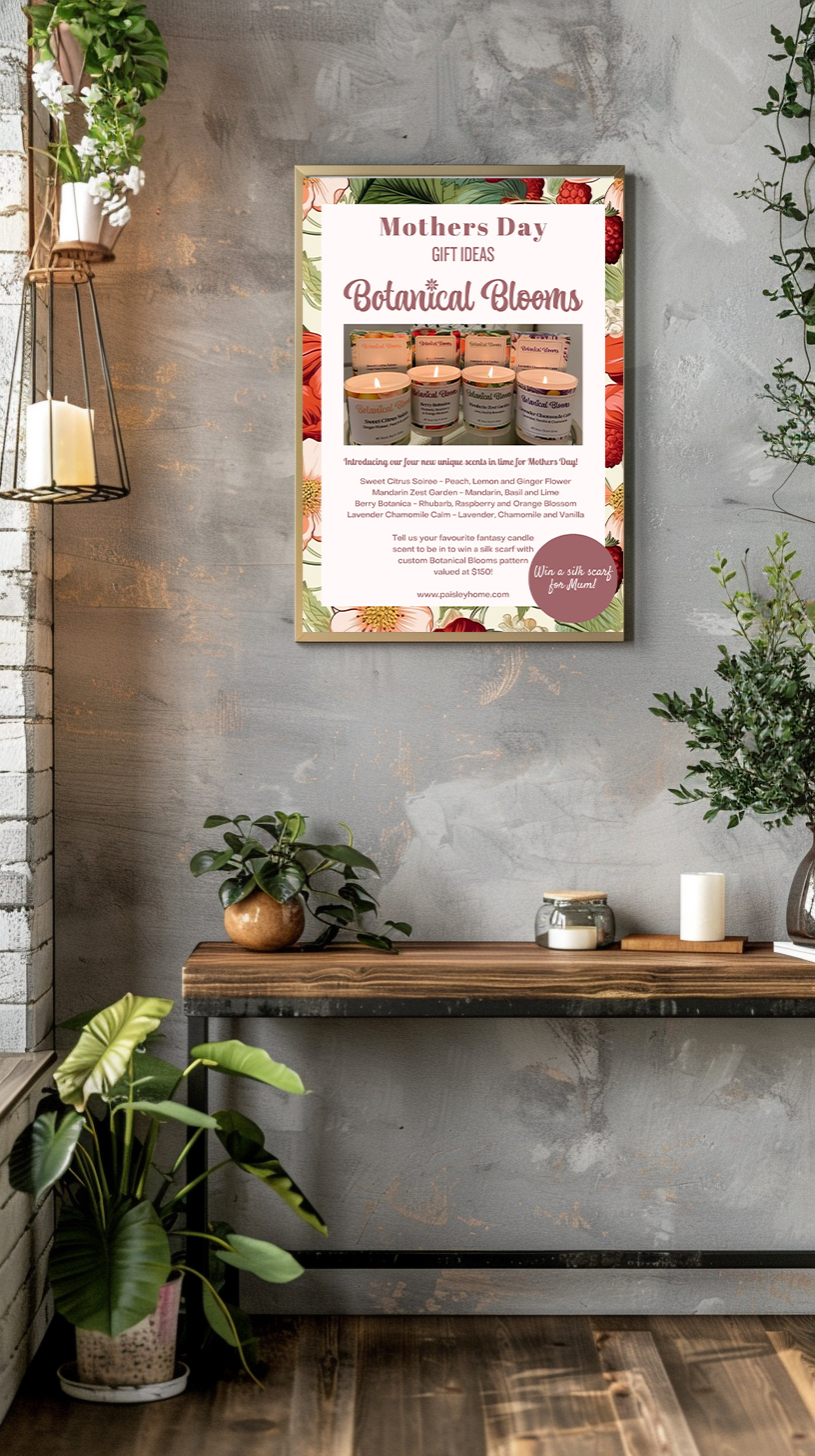 Promotional poster in situ