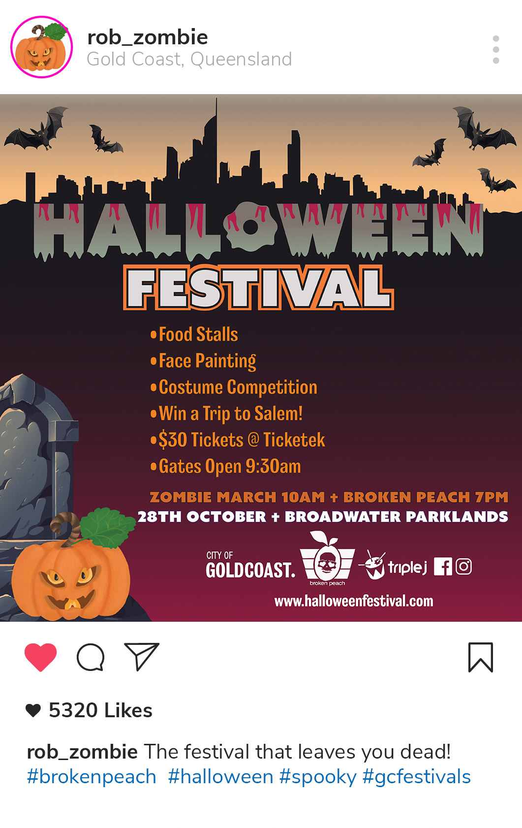 Instagram mock up