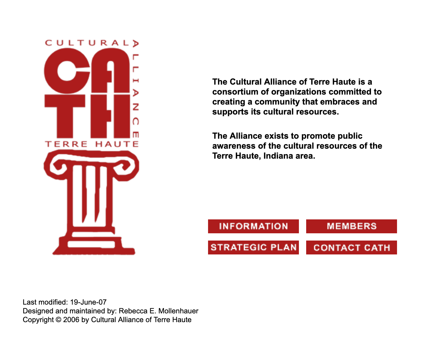 Cultural Alliance Terre Haute Website