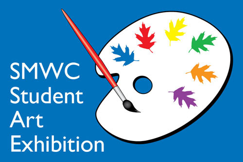 Student Art Exhibition Postcard - Saint Mary-of-the-Woods College