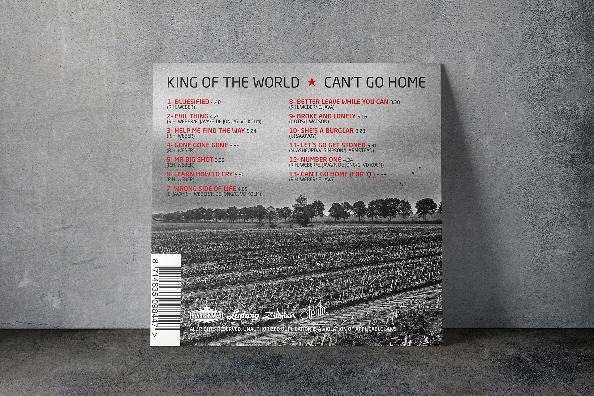 Artwork album - Can't go home