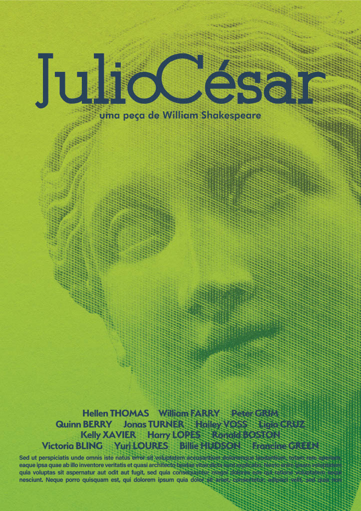 Poster Peça de Teatro - Brasil