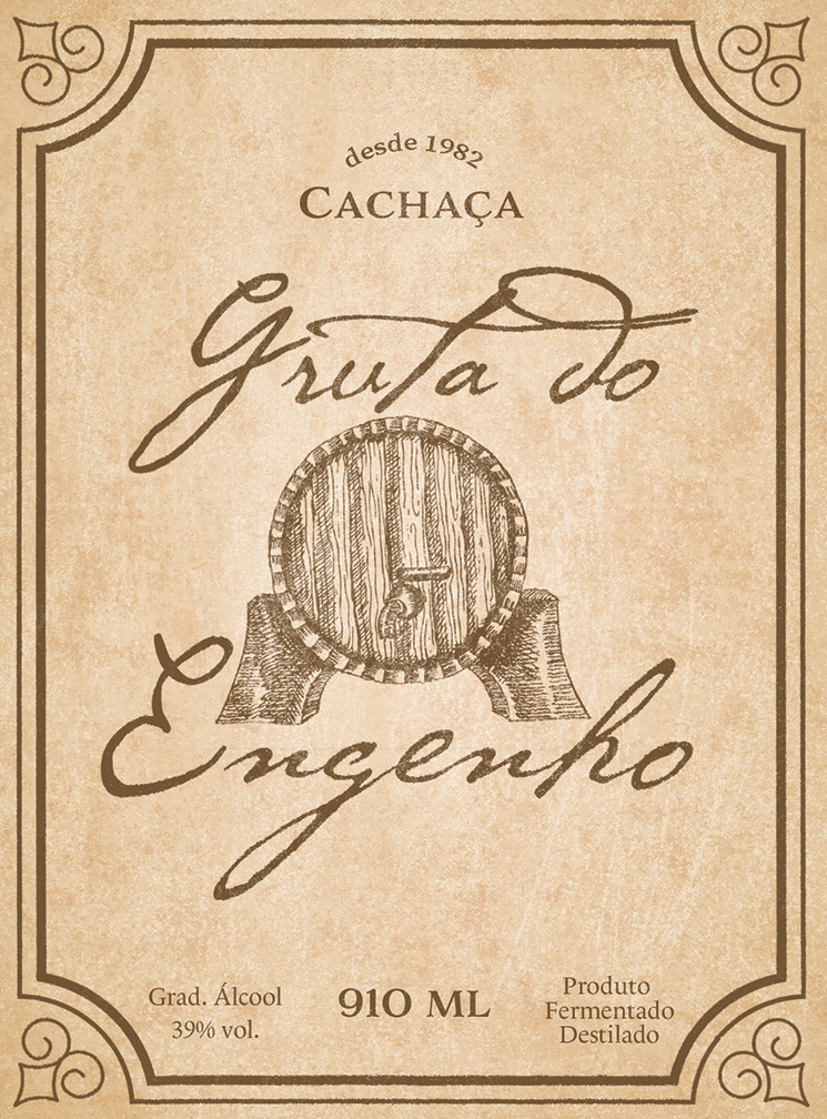 Rótulo Cachaça