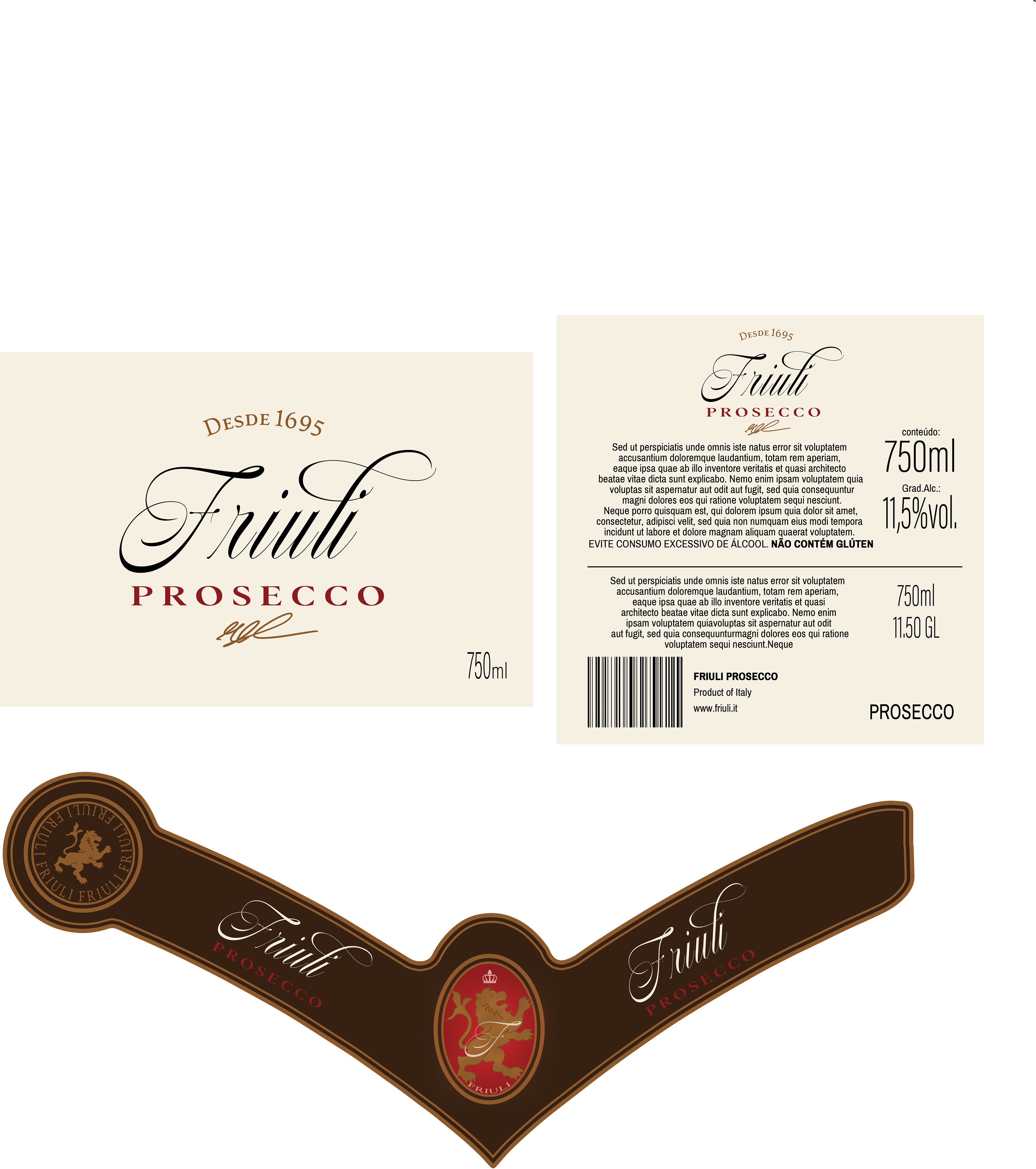 Rótulo Prosecco