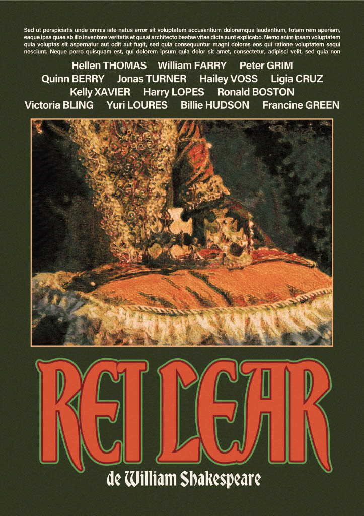 Poster Peça de Teatro - Brasil