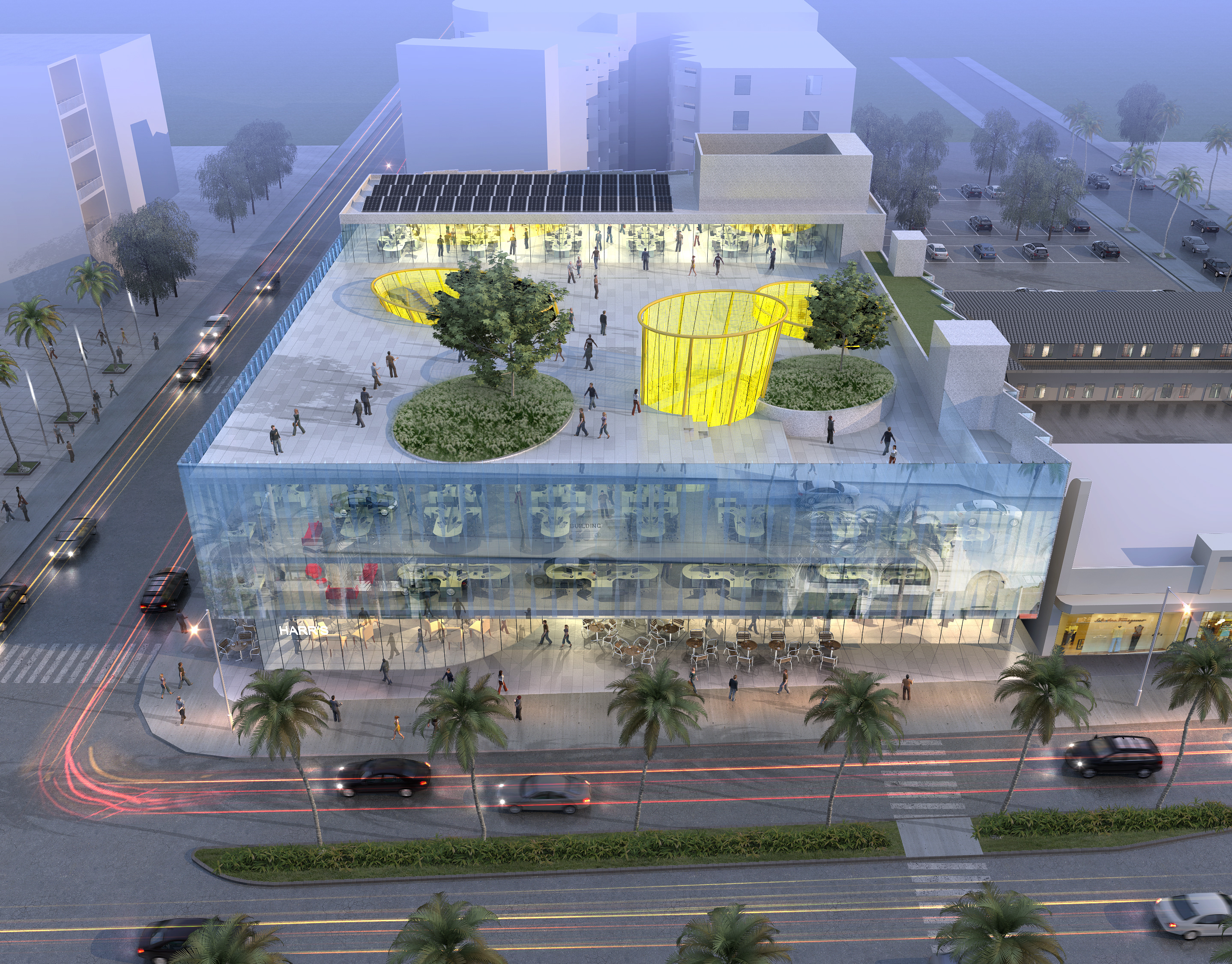 Brooks + Scarpa - The Beverly Center West Hollywood, CA