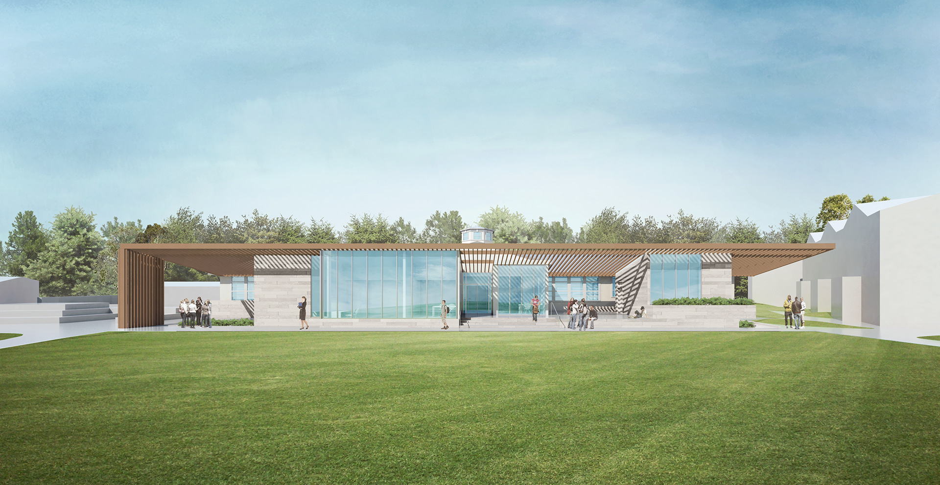 Brooks + Scarpa Rossler Hall at The Chadwick School Palos Verde, CA