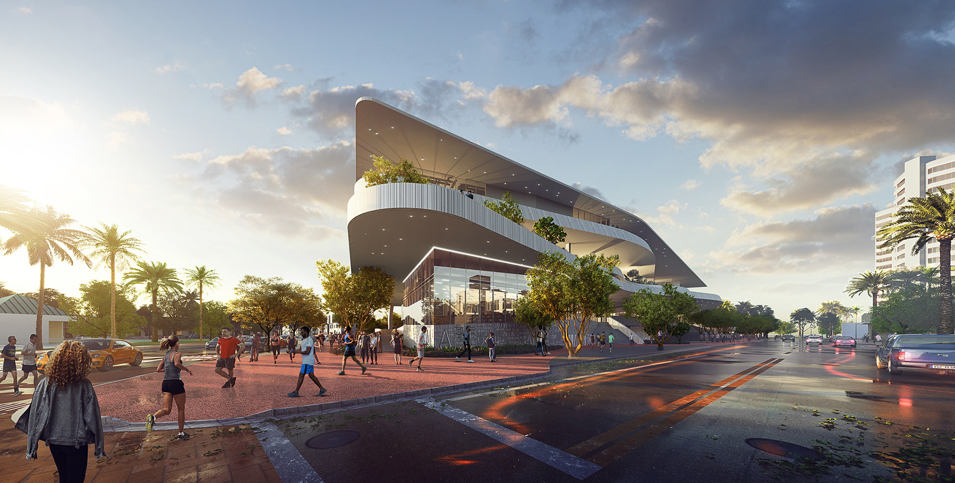 Brooks + Scarpa - Miami Beach Aquatic Center and Park