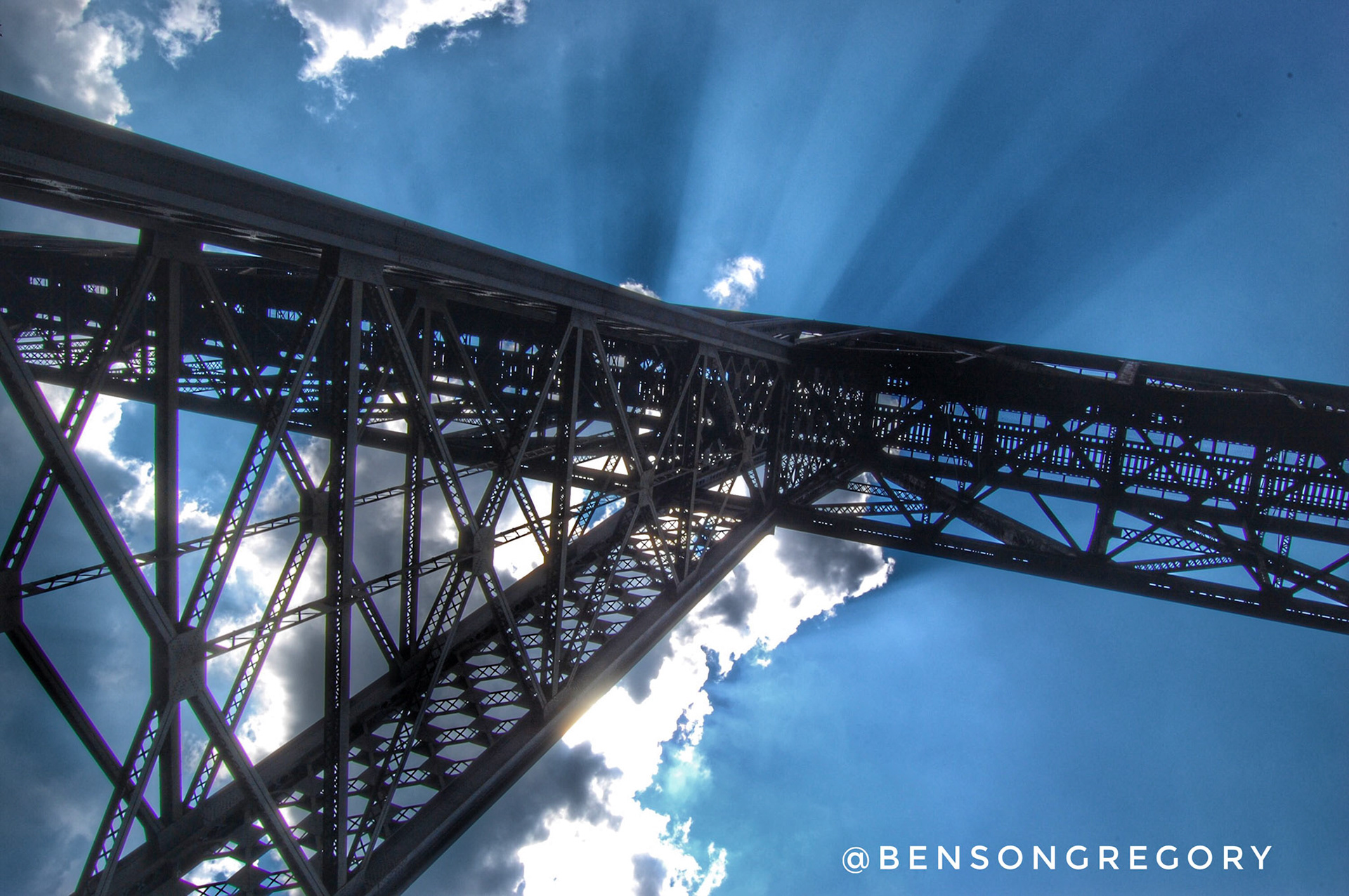 Under High Bridge over the Kentucky River