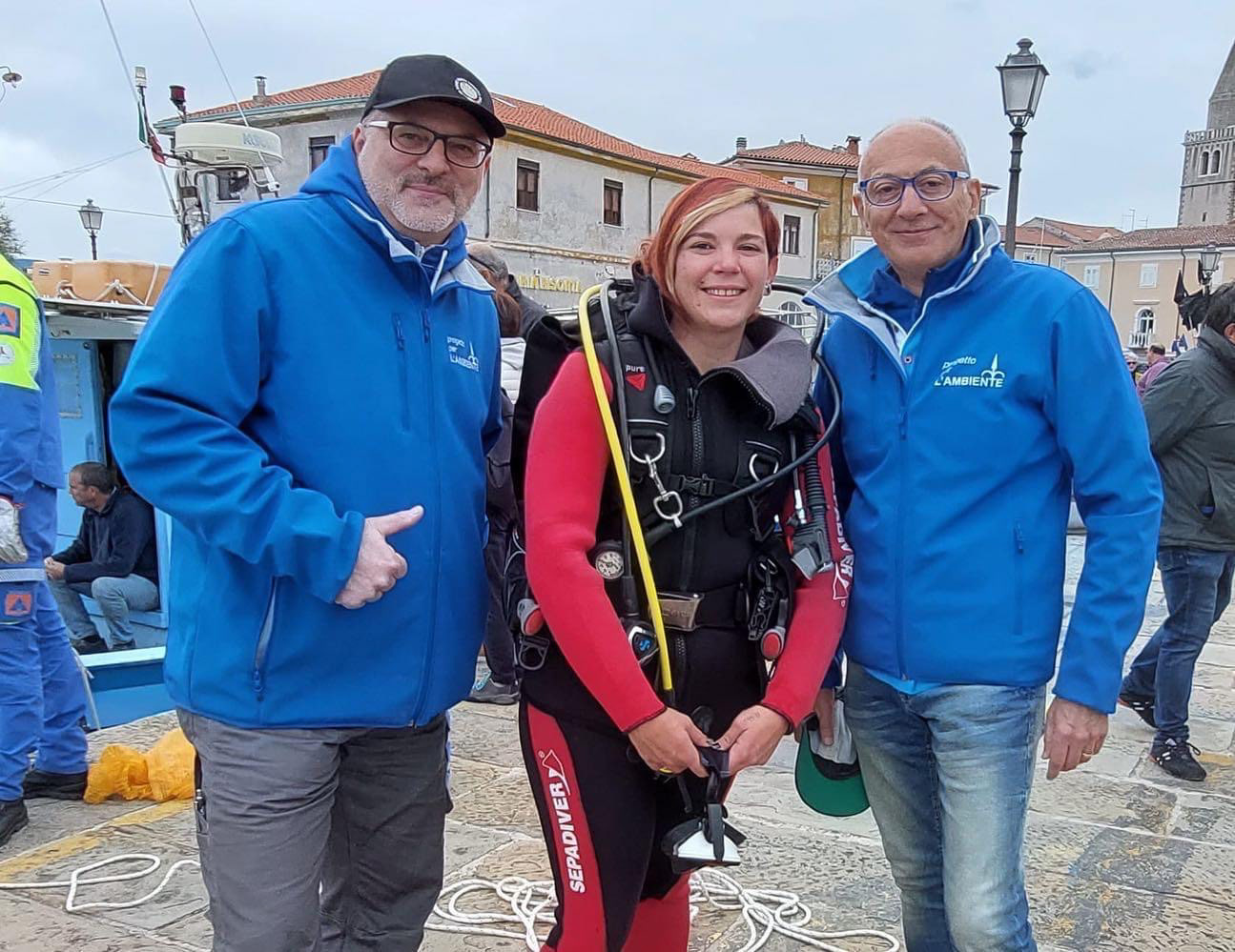 Progetto AMare Muggia FVG pulizia dei fondali marini