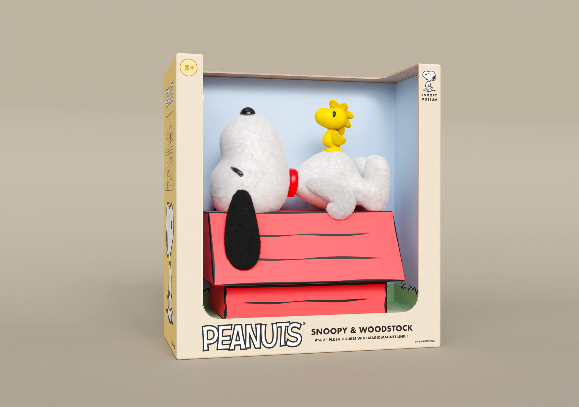 peanuts snoopy collection plush box