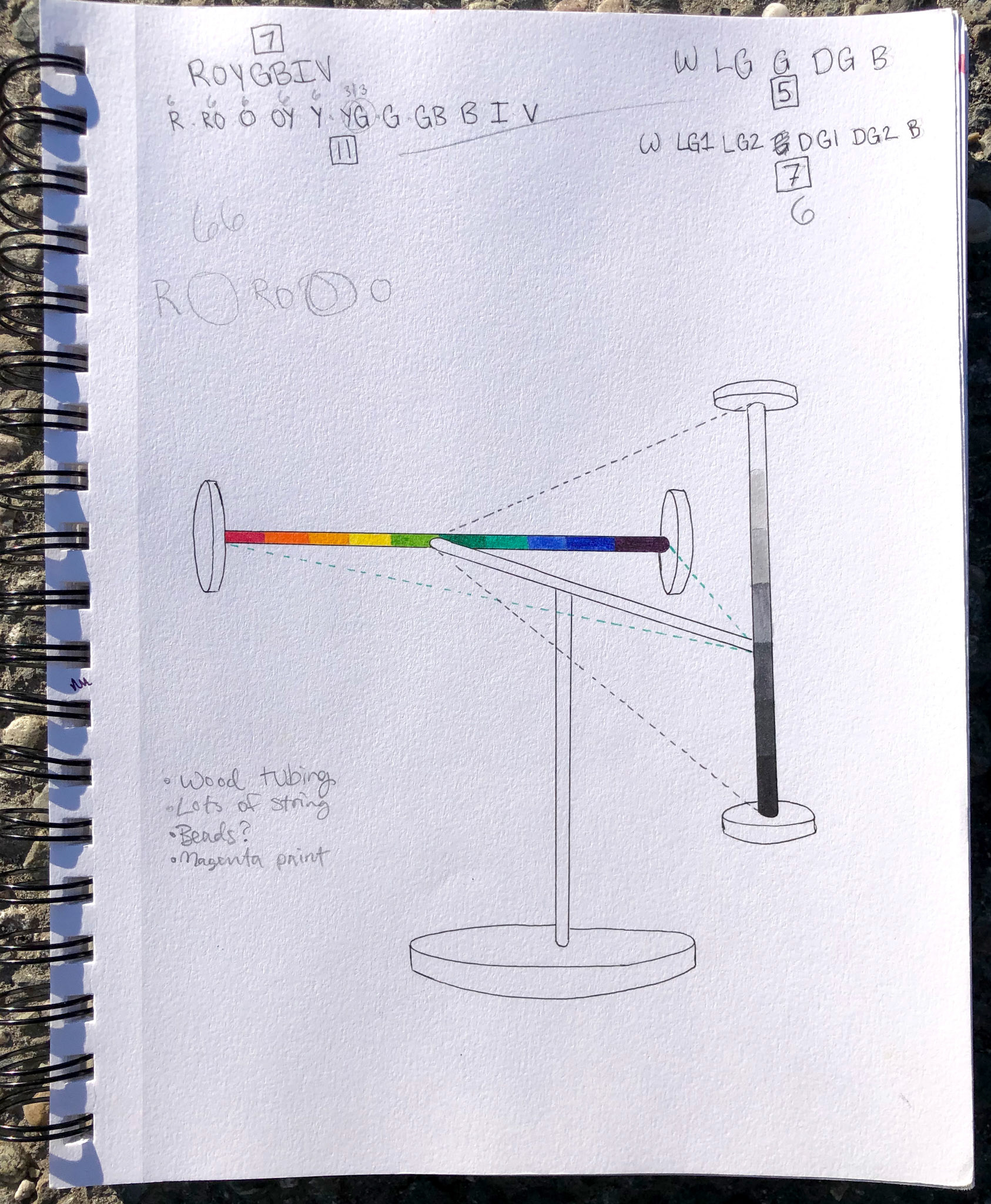 "String Spectrum" Sketch