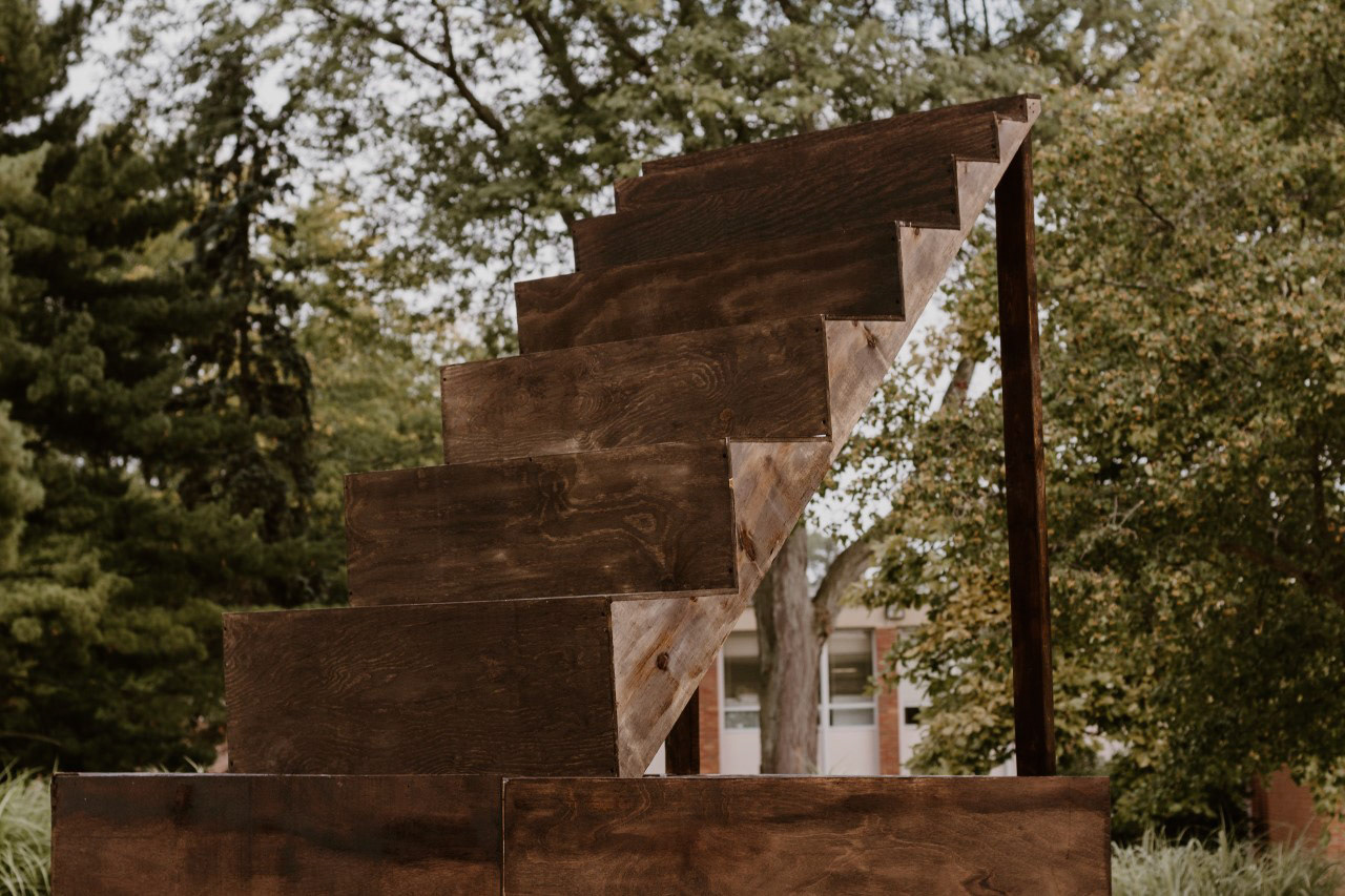 Out of ReachThis installation explores ideas about disability, inaccessibility, and the struggles students face due to inequality on campus.