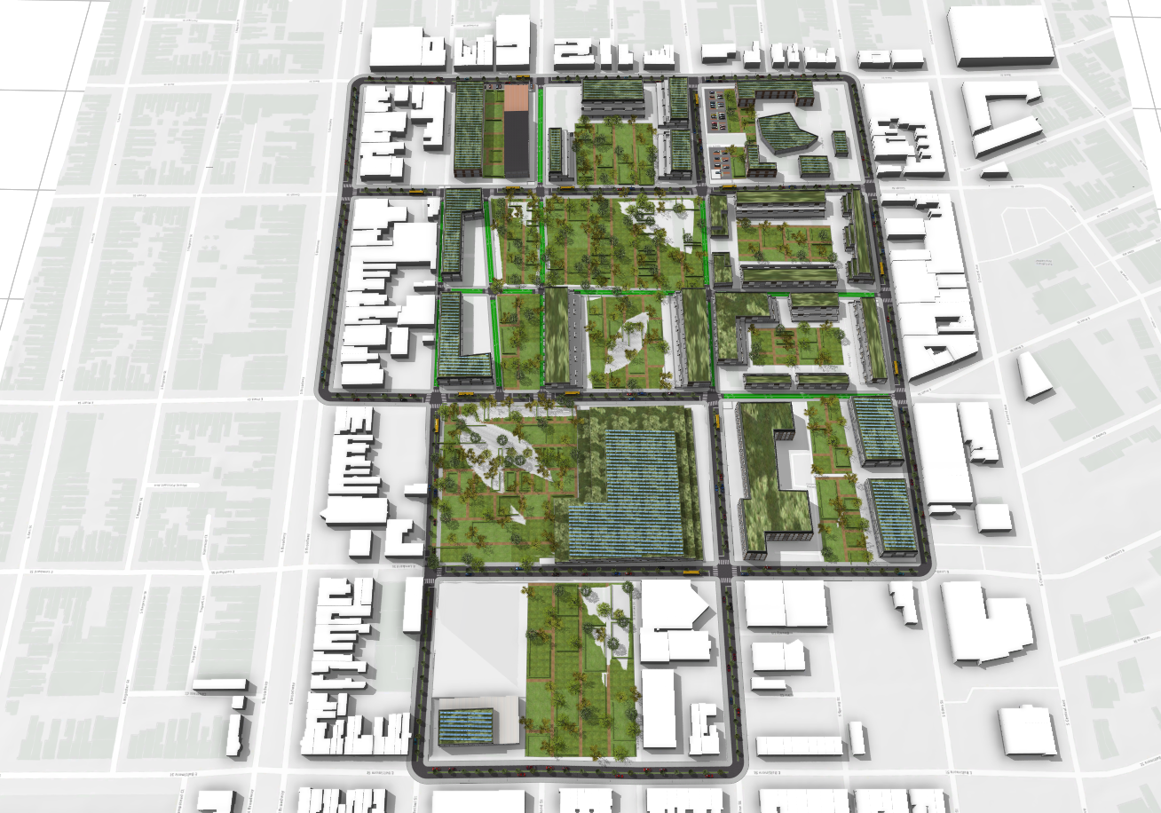 Plan View of Urban Organization