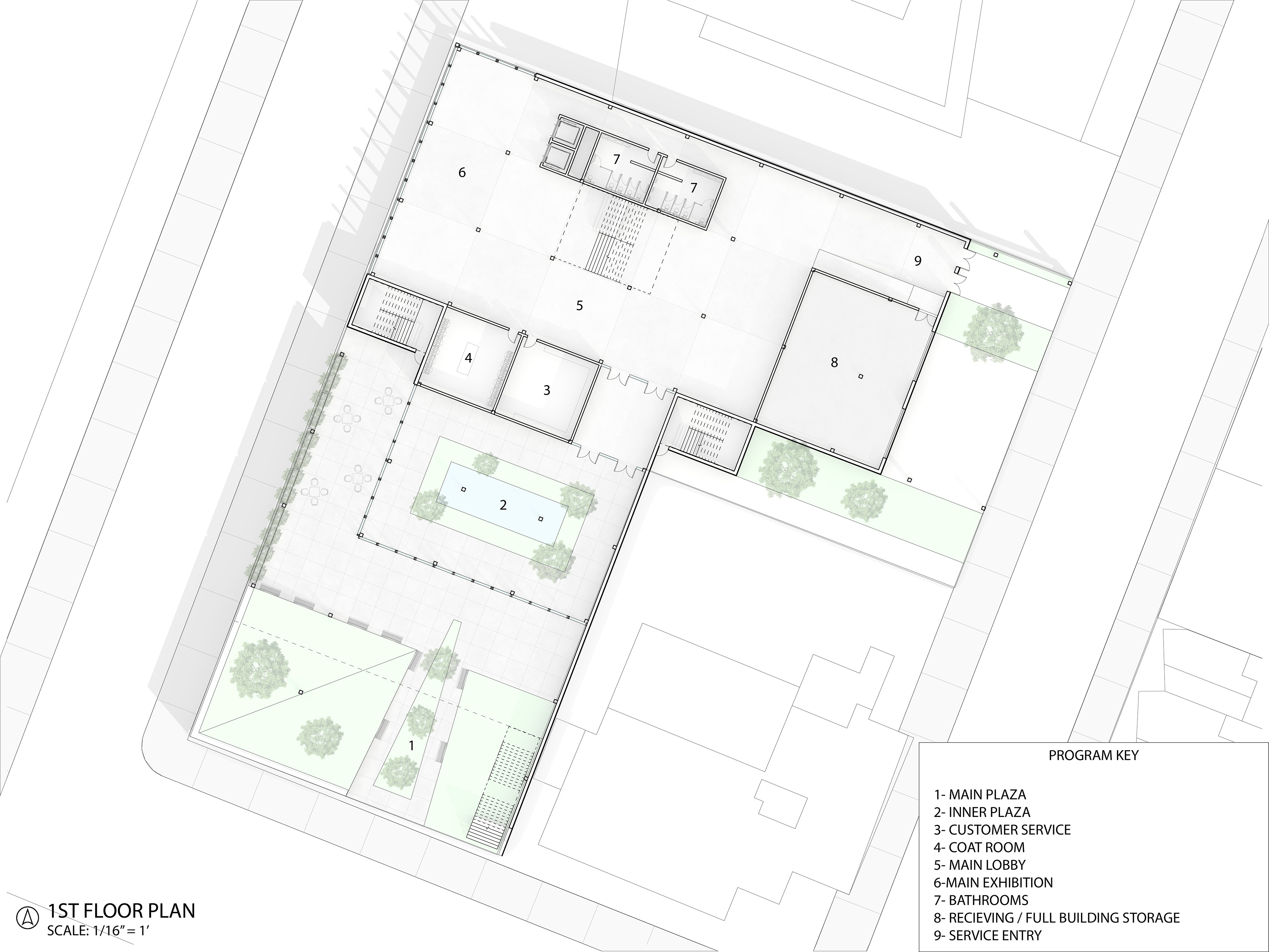 1st Floor Plan