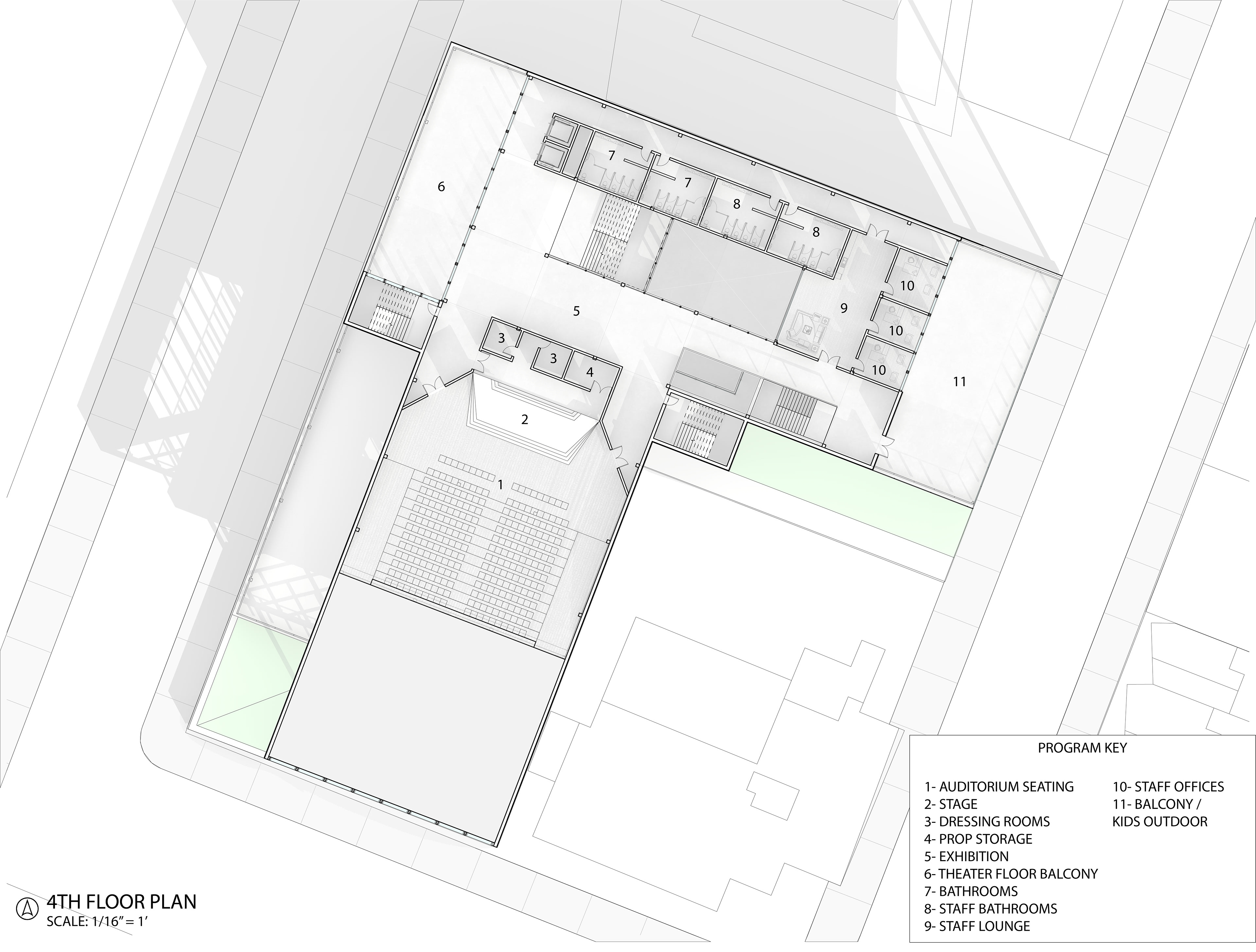 4th Floor Plan