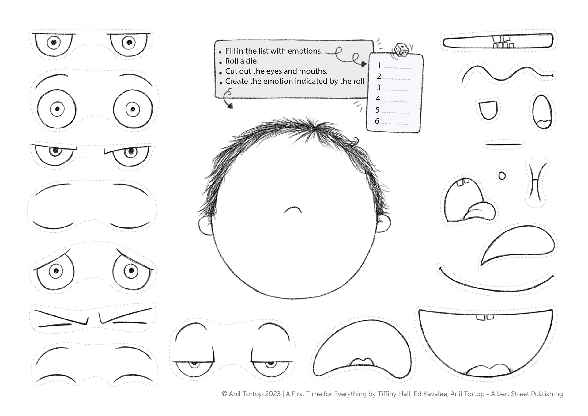 Create a face — A First Time for Everything