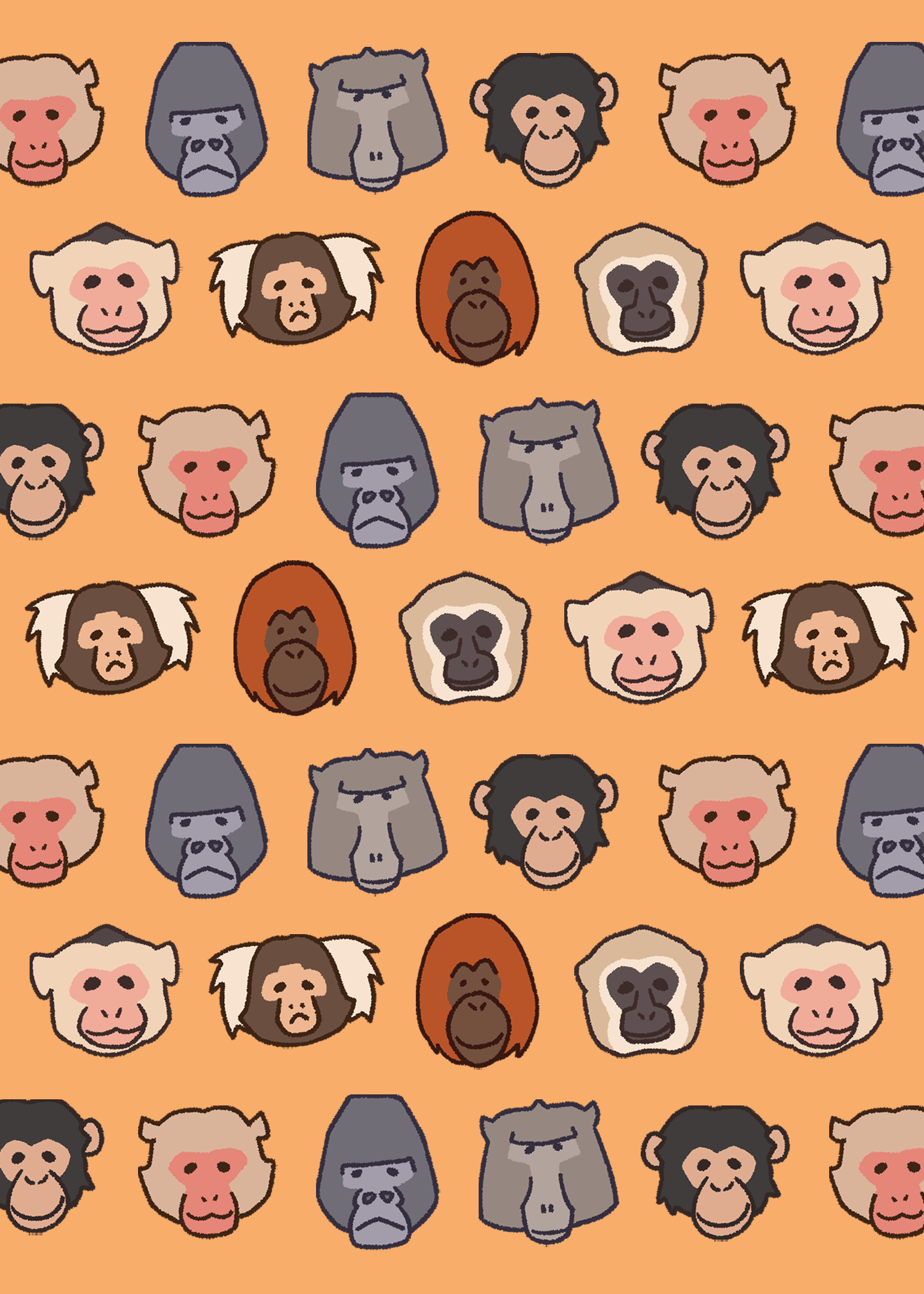 Monkey Pattern