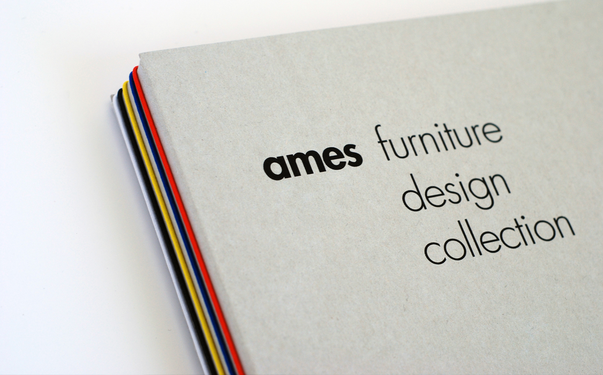 Furniture catalogue with customised binding system