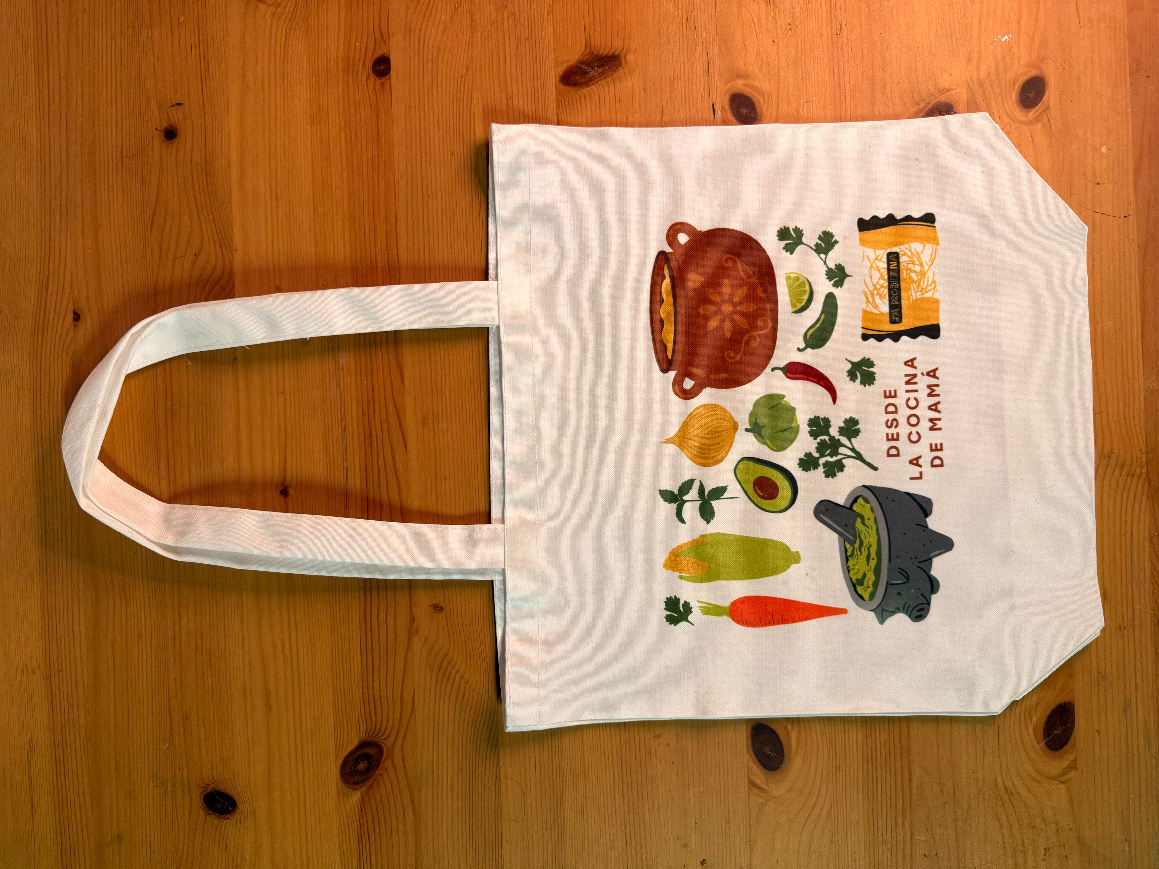 Cookbook: Tote Bag Back