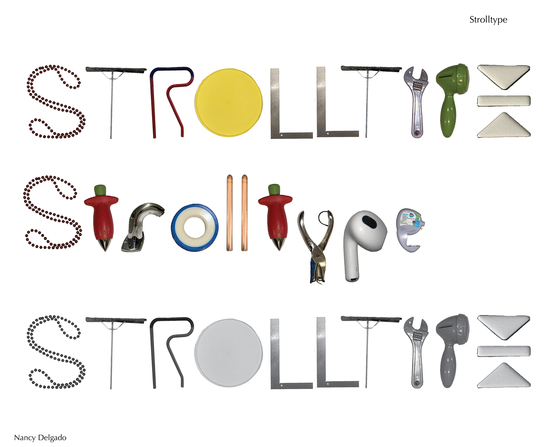 Font Name Brainstorm - Strolltype