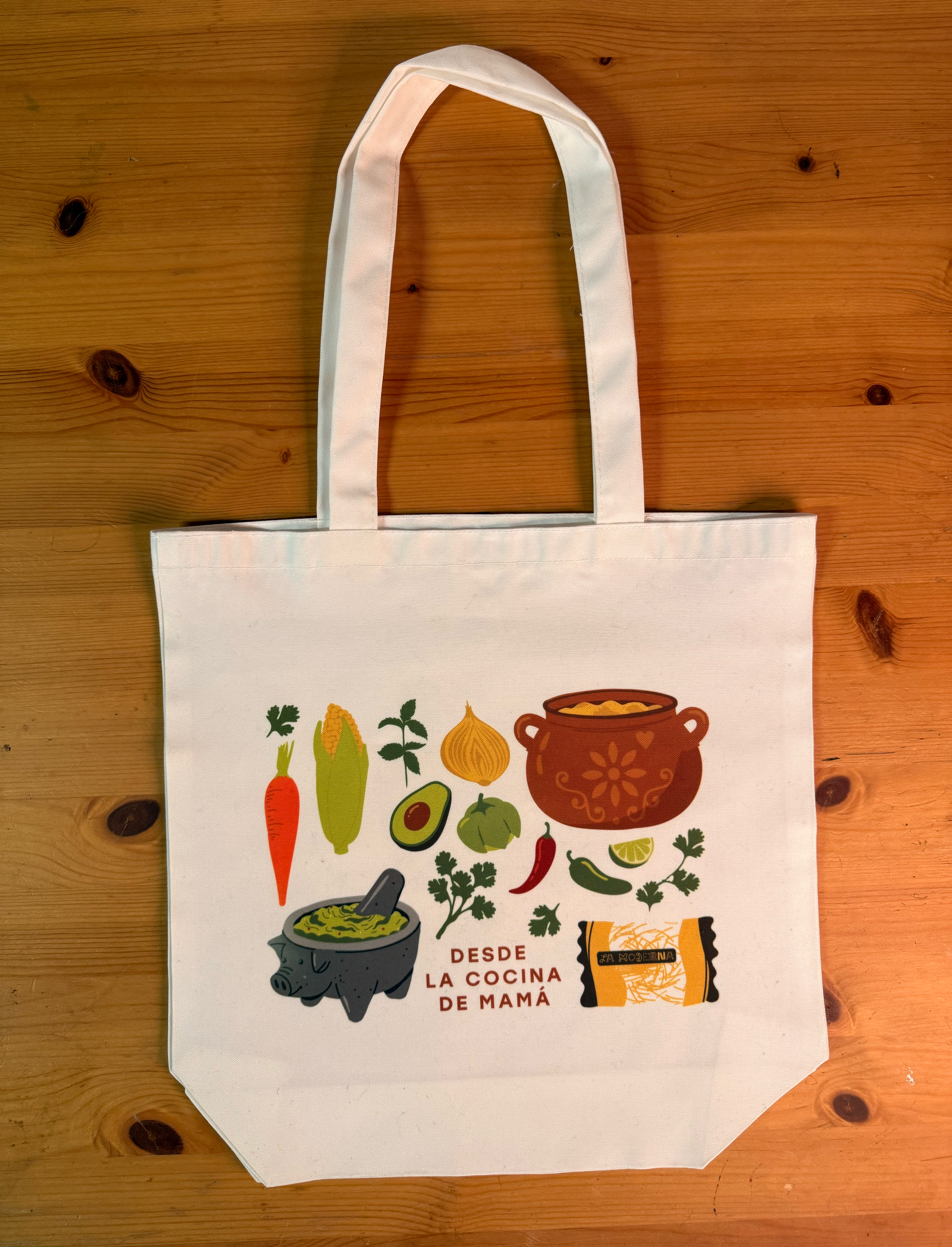 Cookbook: Tote Bag Back