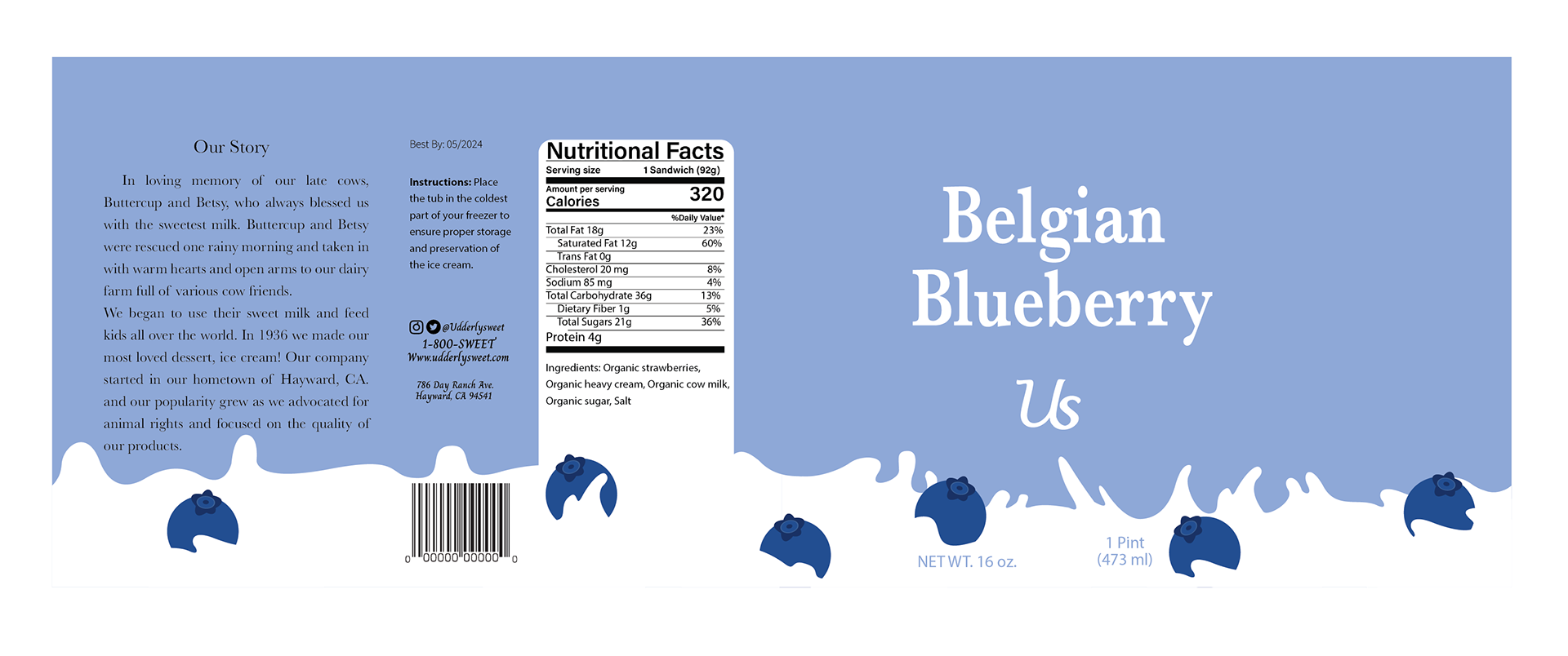 Ice Cream Tub Wrap 2