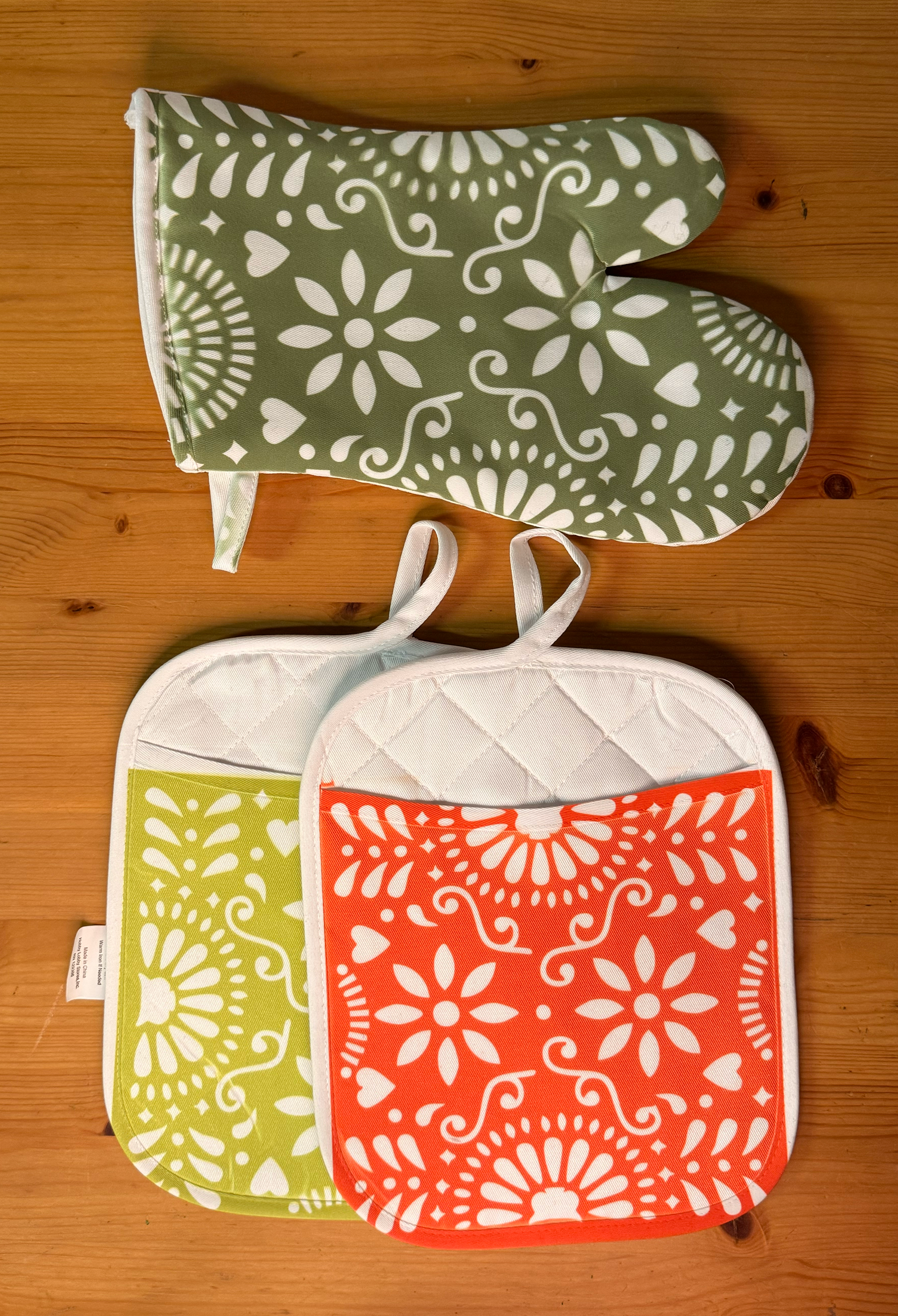 Cookbook: Oven mitts