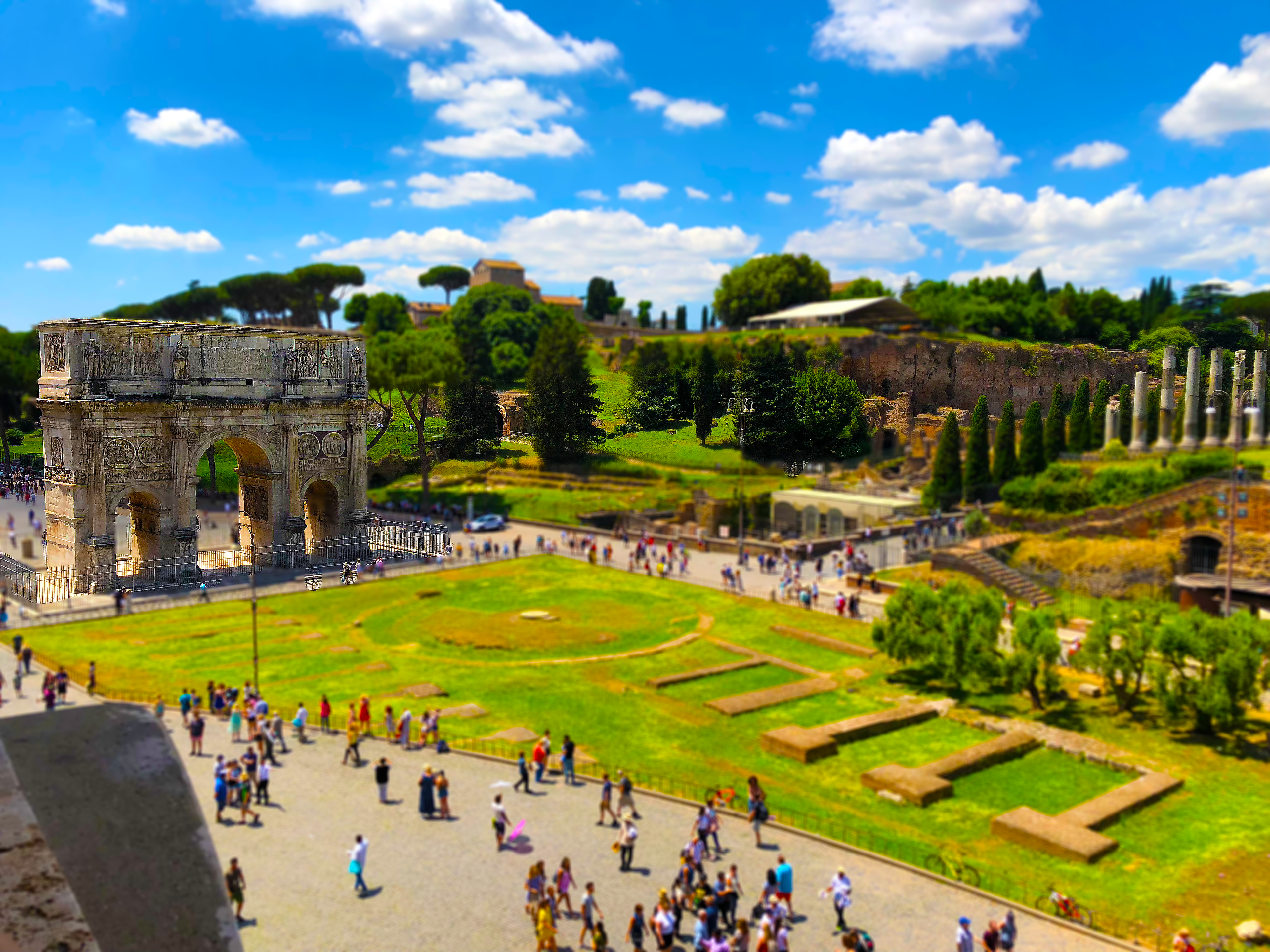 Tilt Shift Rome