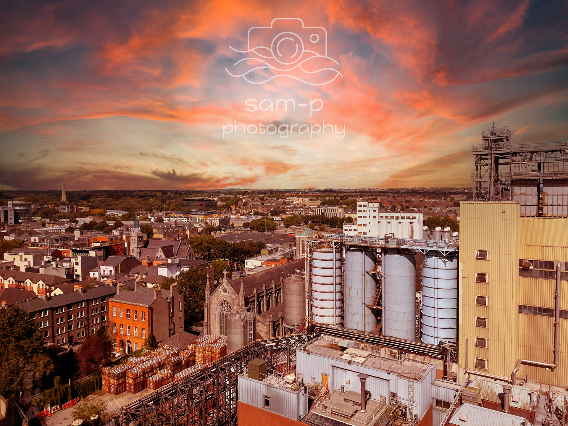 View from the Guinness Gravity Bar