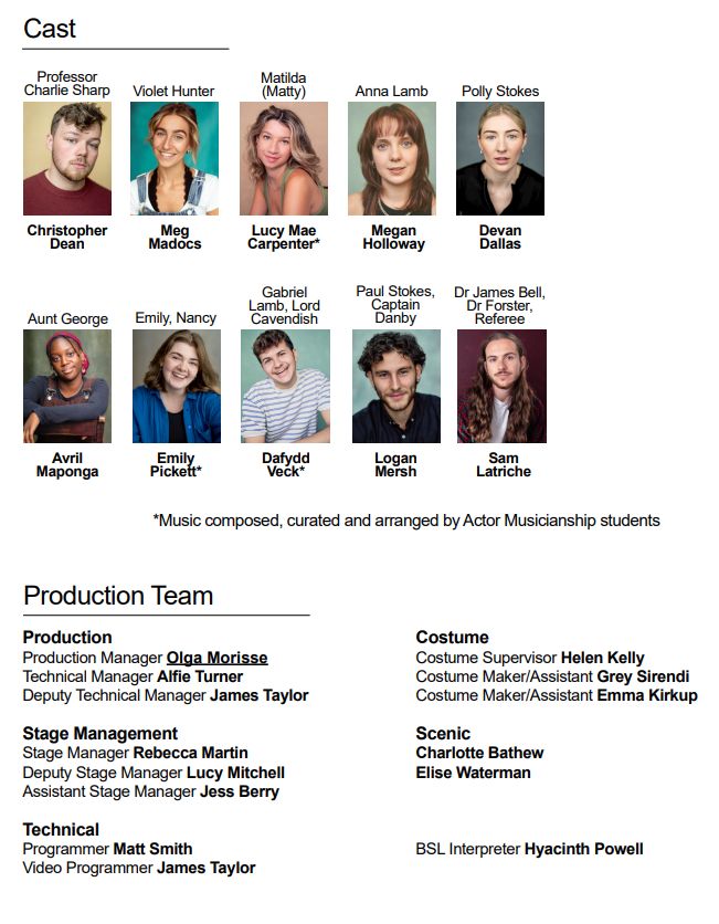 Rose Bruford Programme