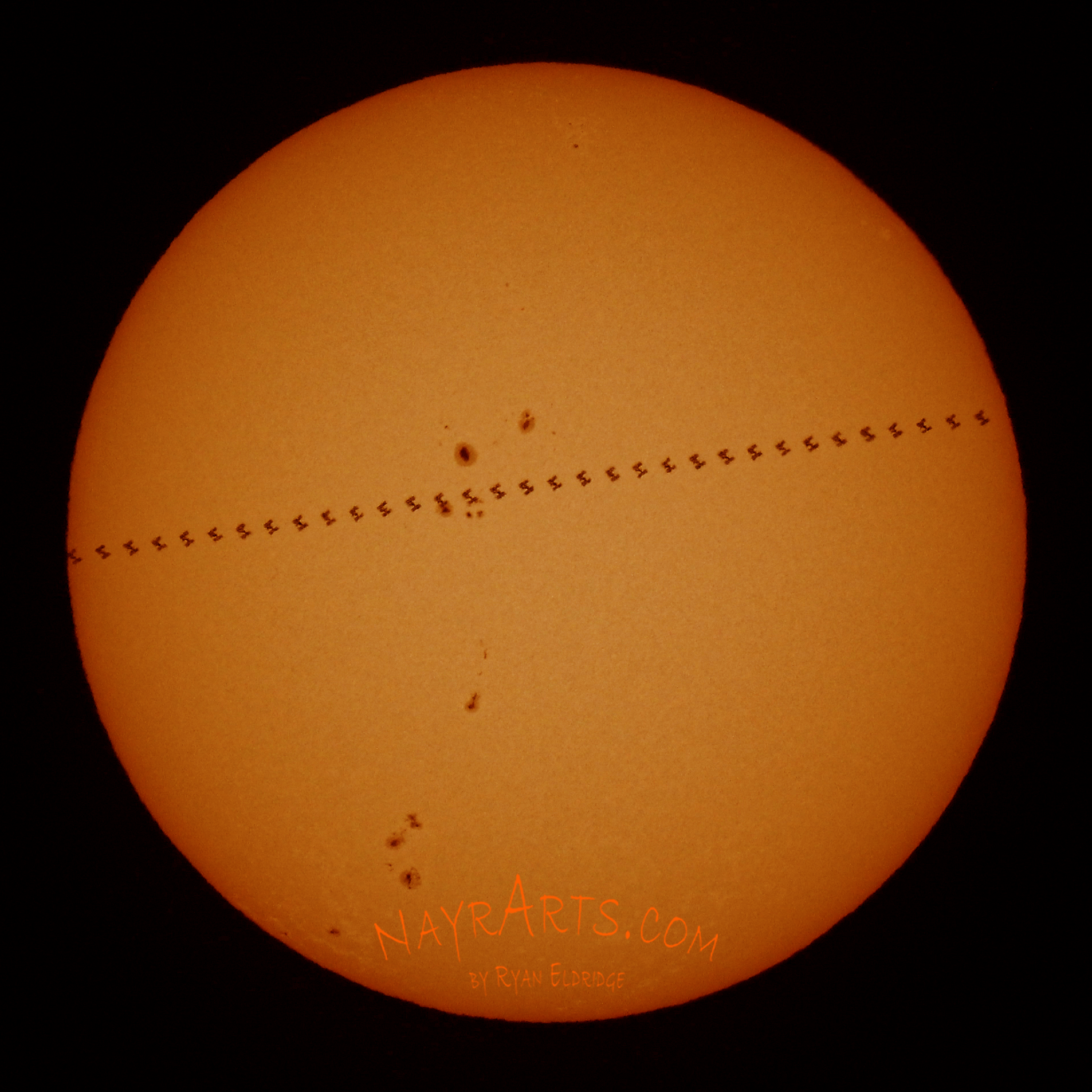 ISS Solar Transit