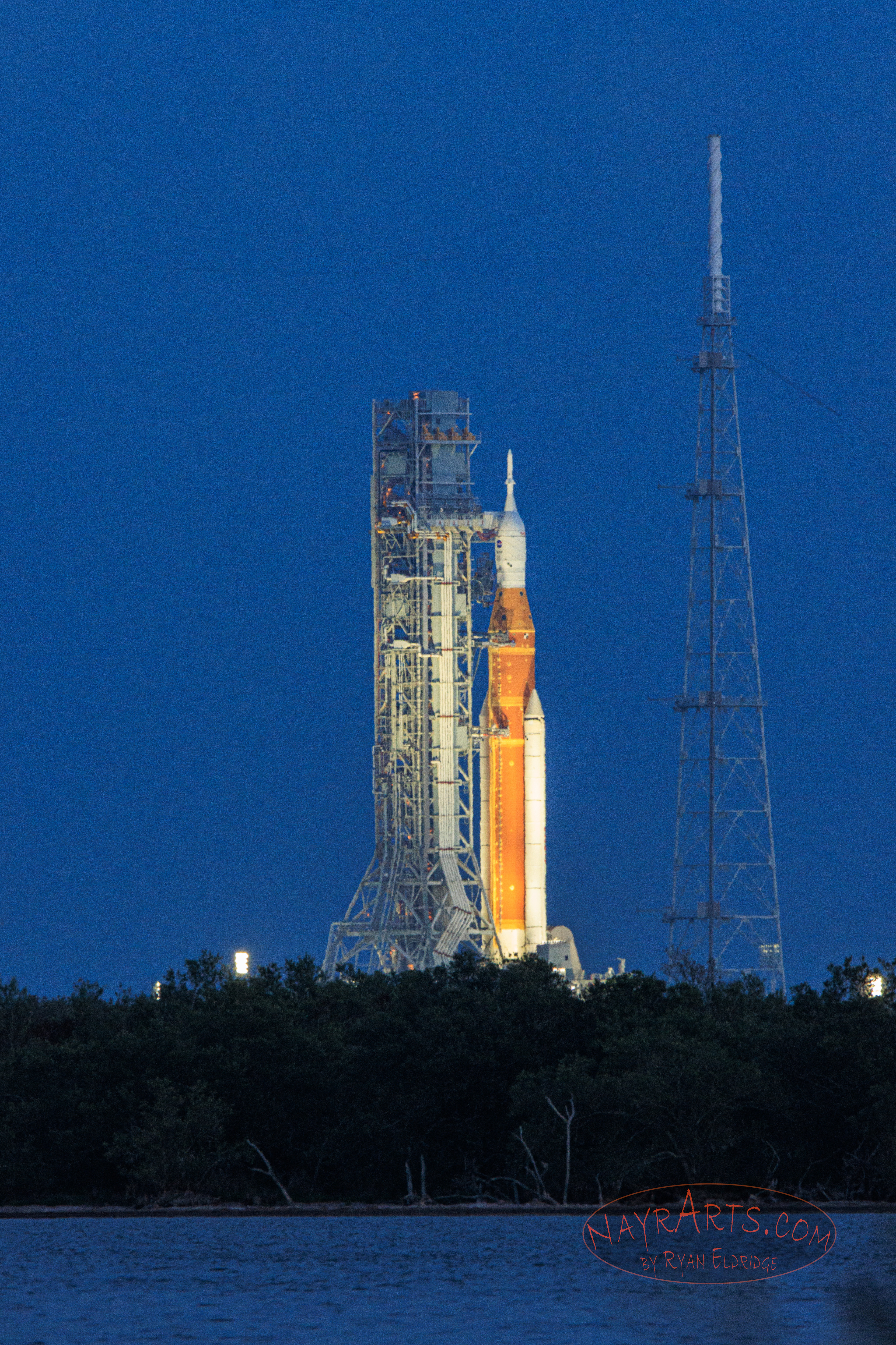 Artemis 2 the Night Before Launch