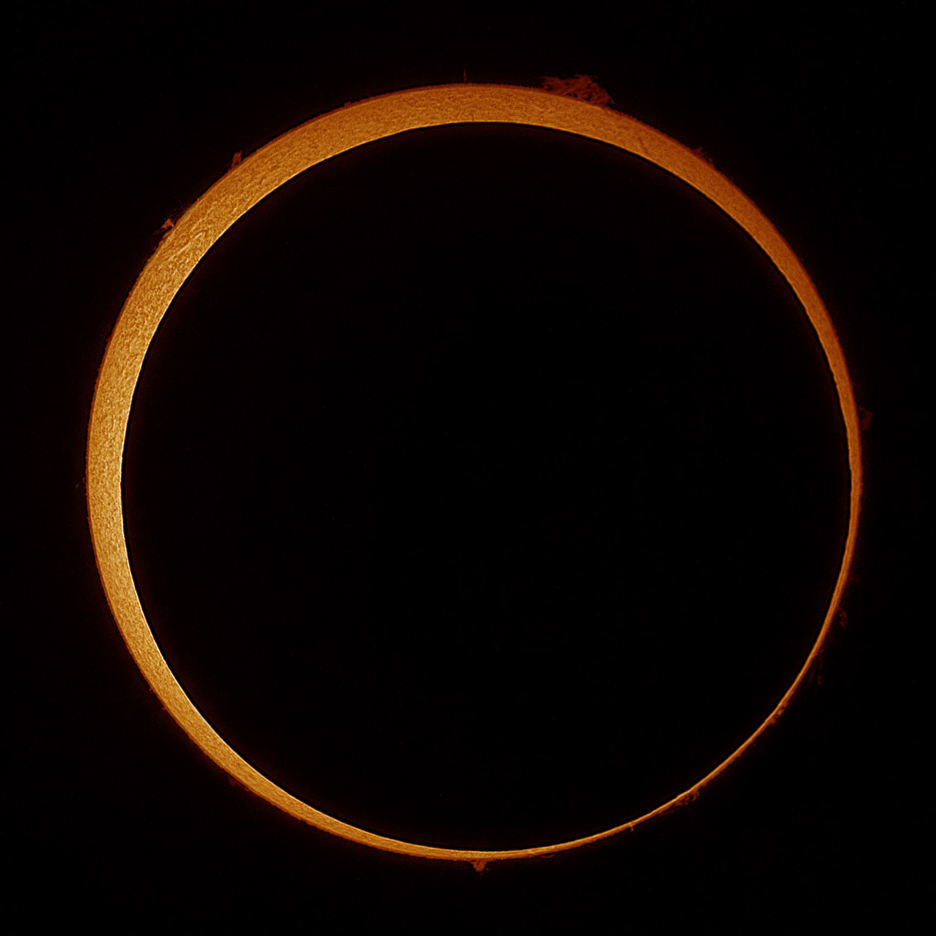 Captured with Lunt 40mm Solar Telescope with ZWO Camera via FireCapture