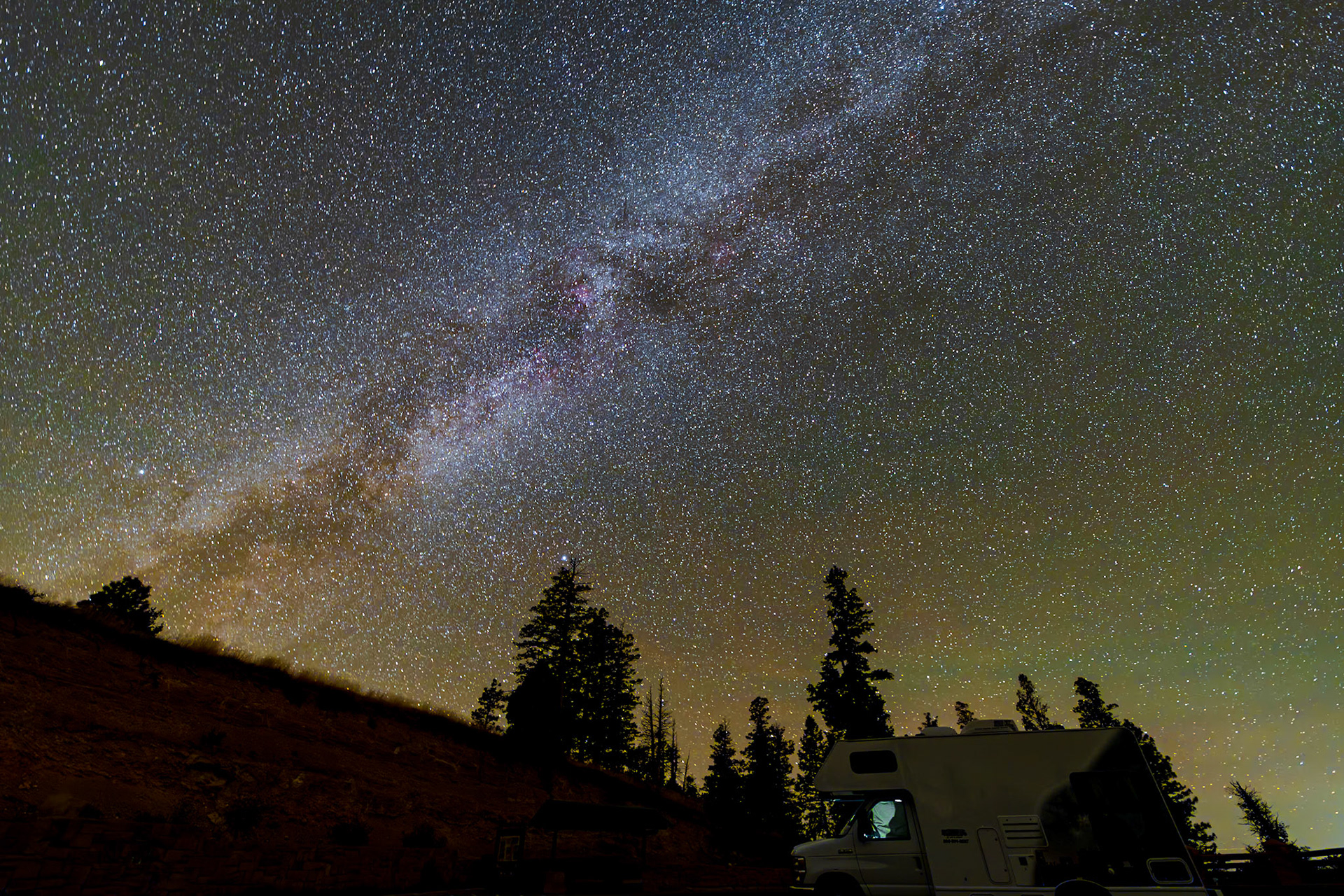 Milky Way over RV