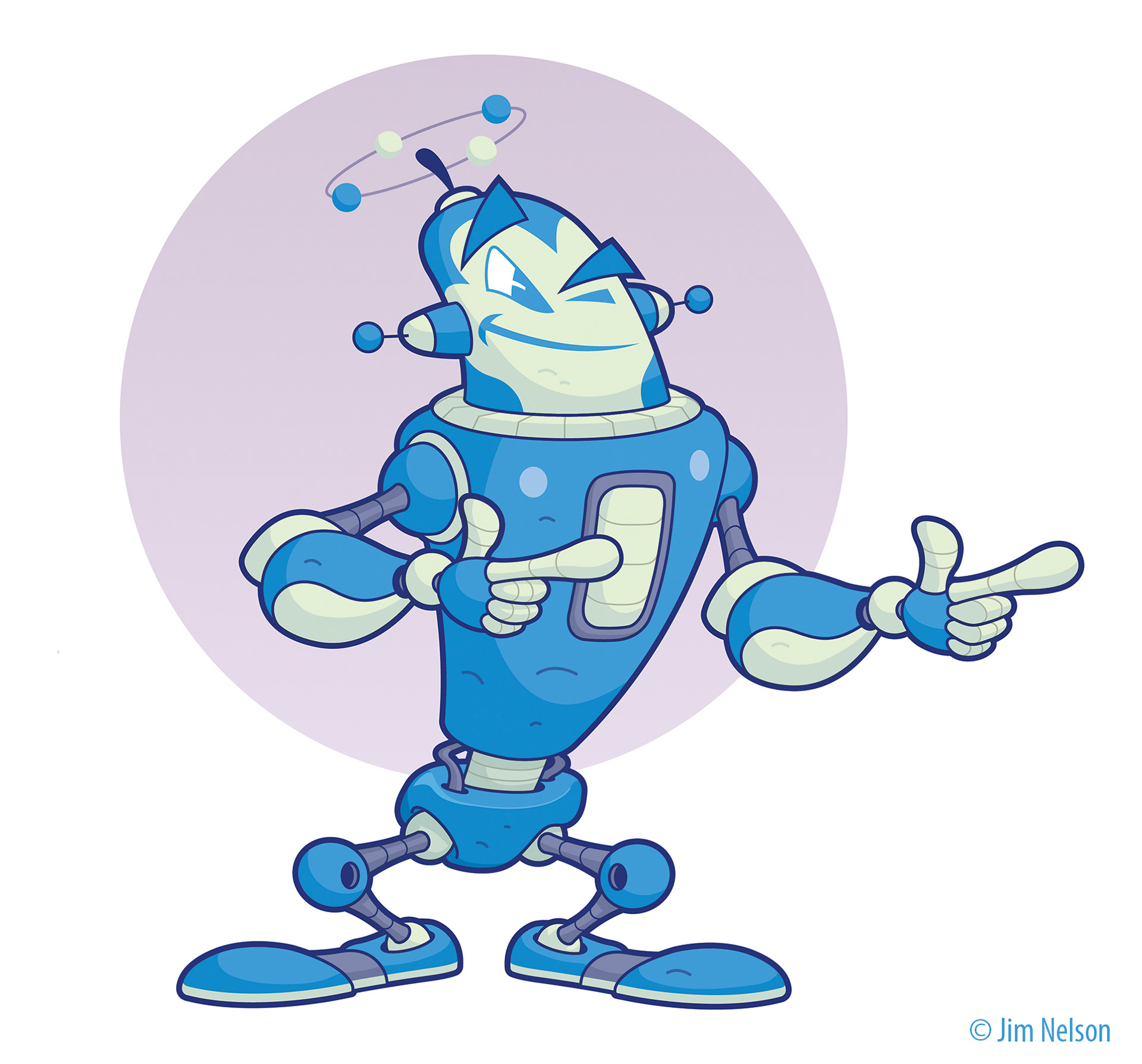 famous robot cartoon characters