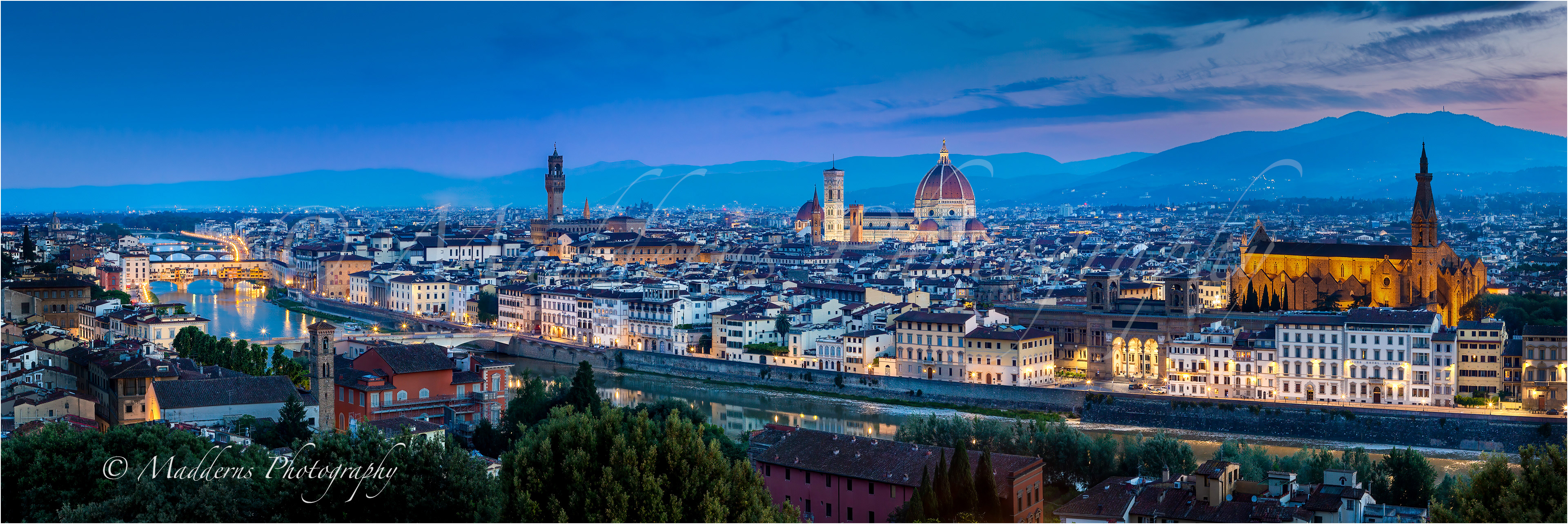 Early Light Over Florence
