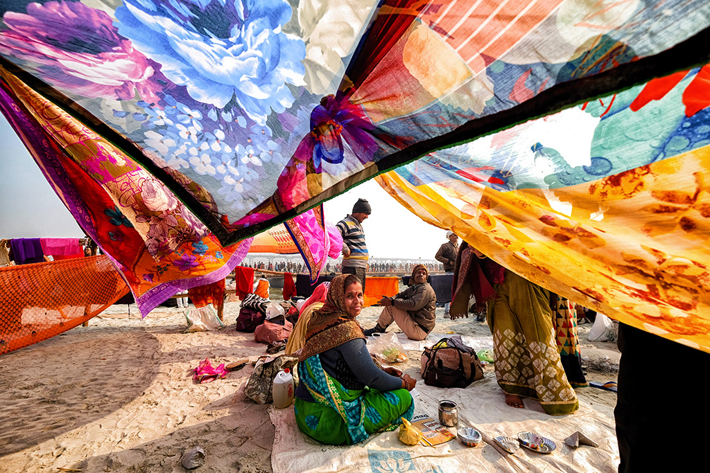 The Travelers and Believers of Kumbhamela, India
