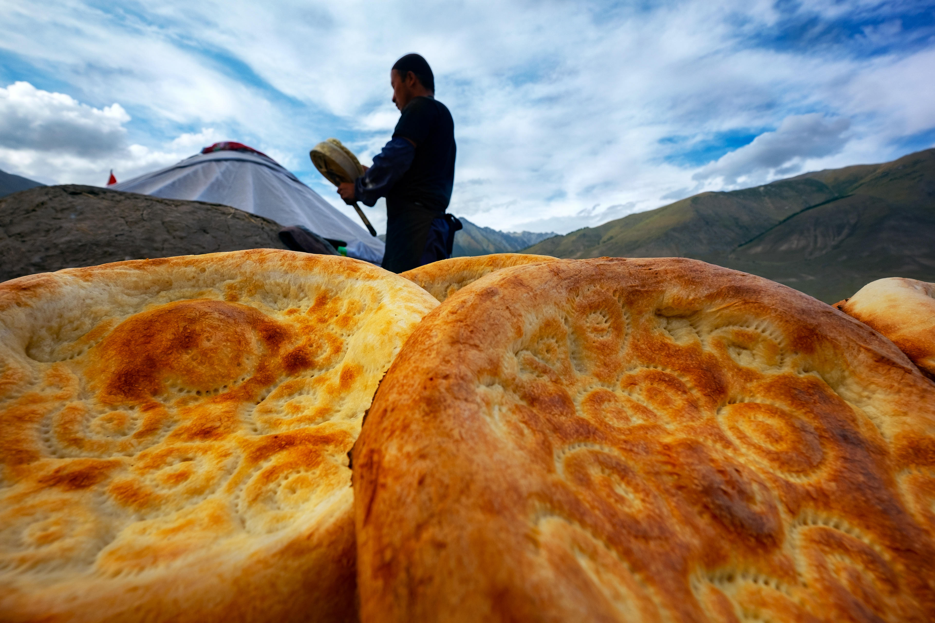 Bread baking the natural way.