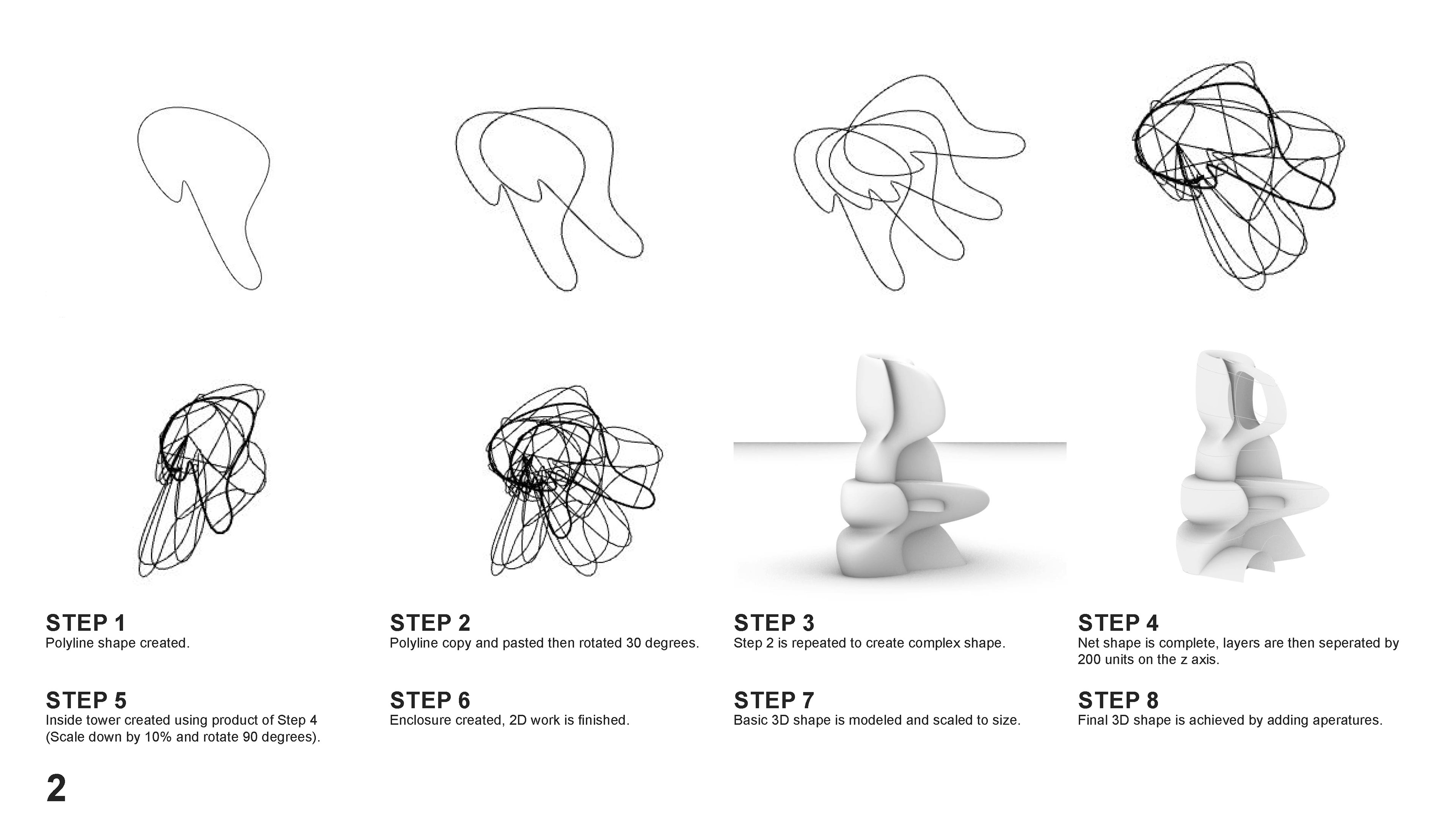 Storyboarding (Rhino/Photoshop)