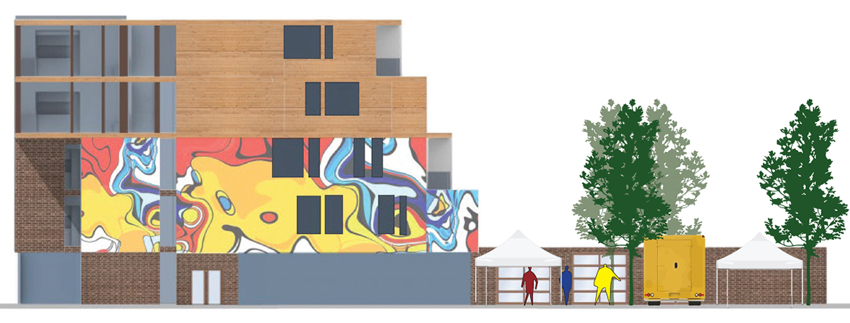 Uphams Corner Studio Elevation