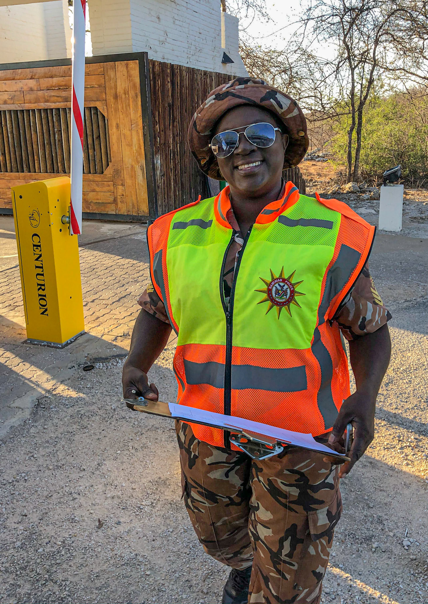 Park security, Etosha, Namibia ©McNairnPhotography