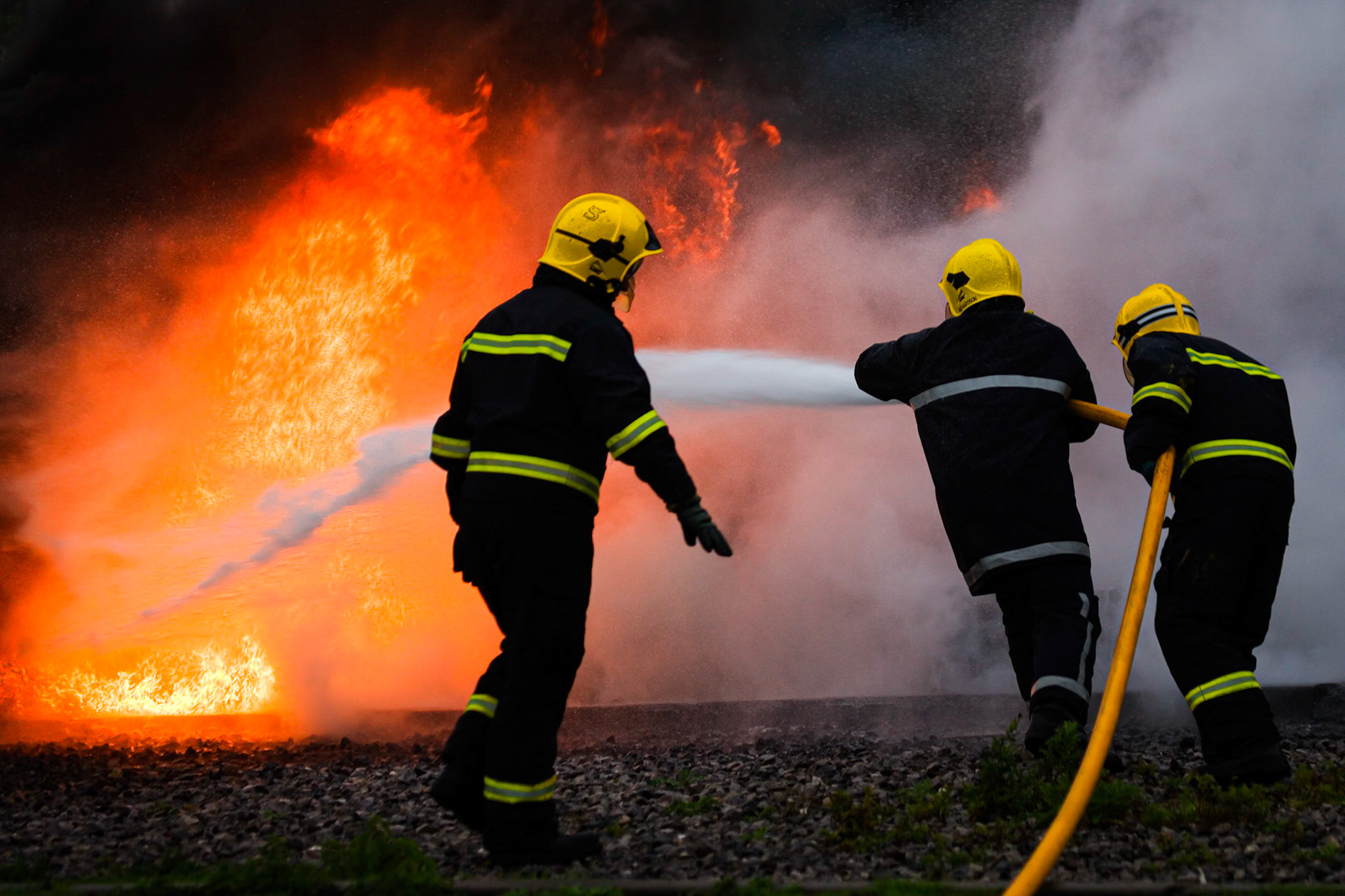 Firefighters, BAFC ©McNairnPhotography